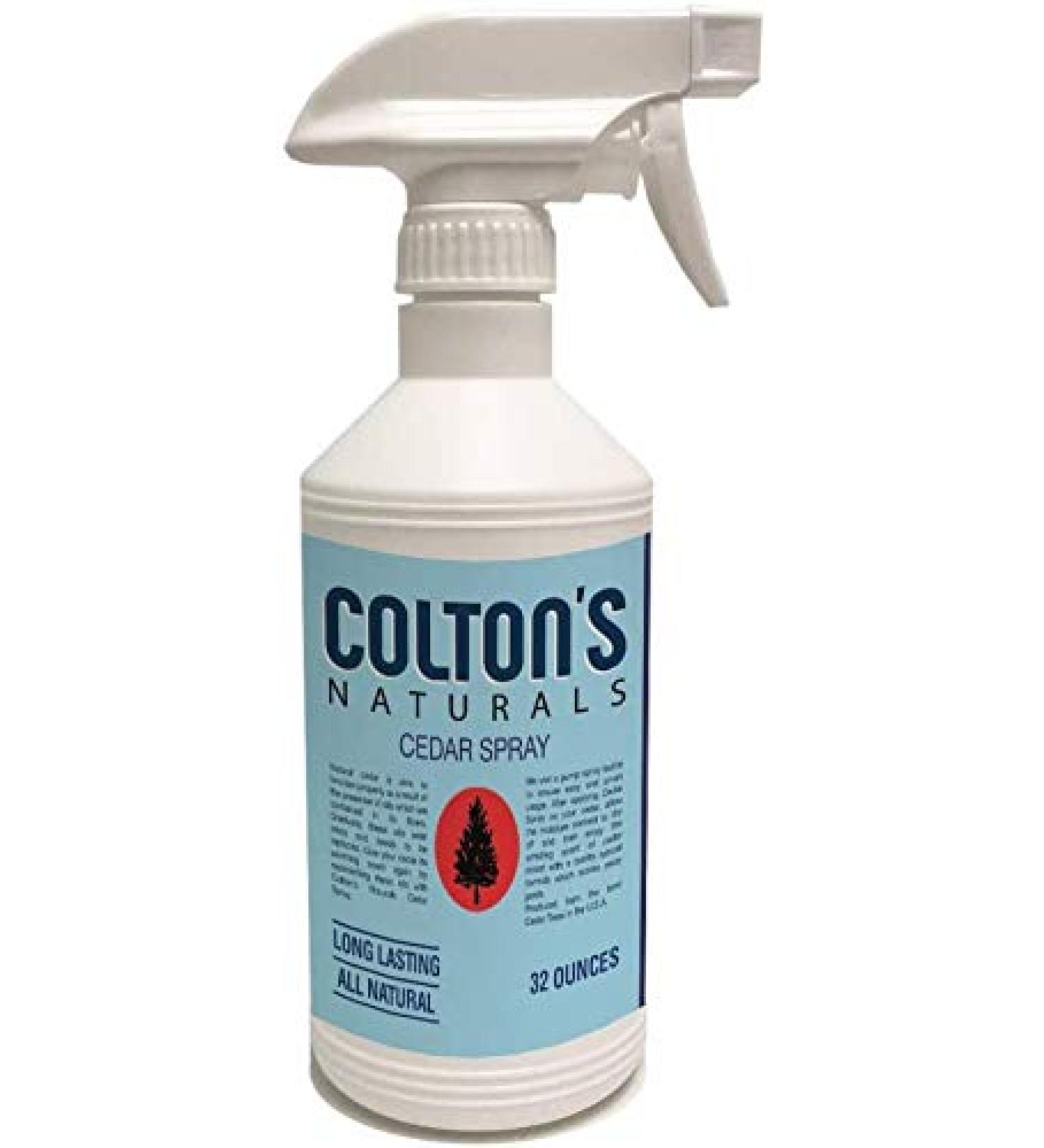 Colton's Naturals Cedar Spray with Lavender Extract - 32 oz - Non-Chemical Wood Protection for Closets & Drawers - Buy Online on GoSupps.com