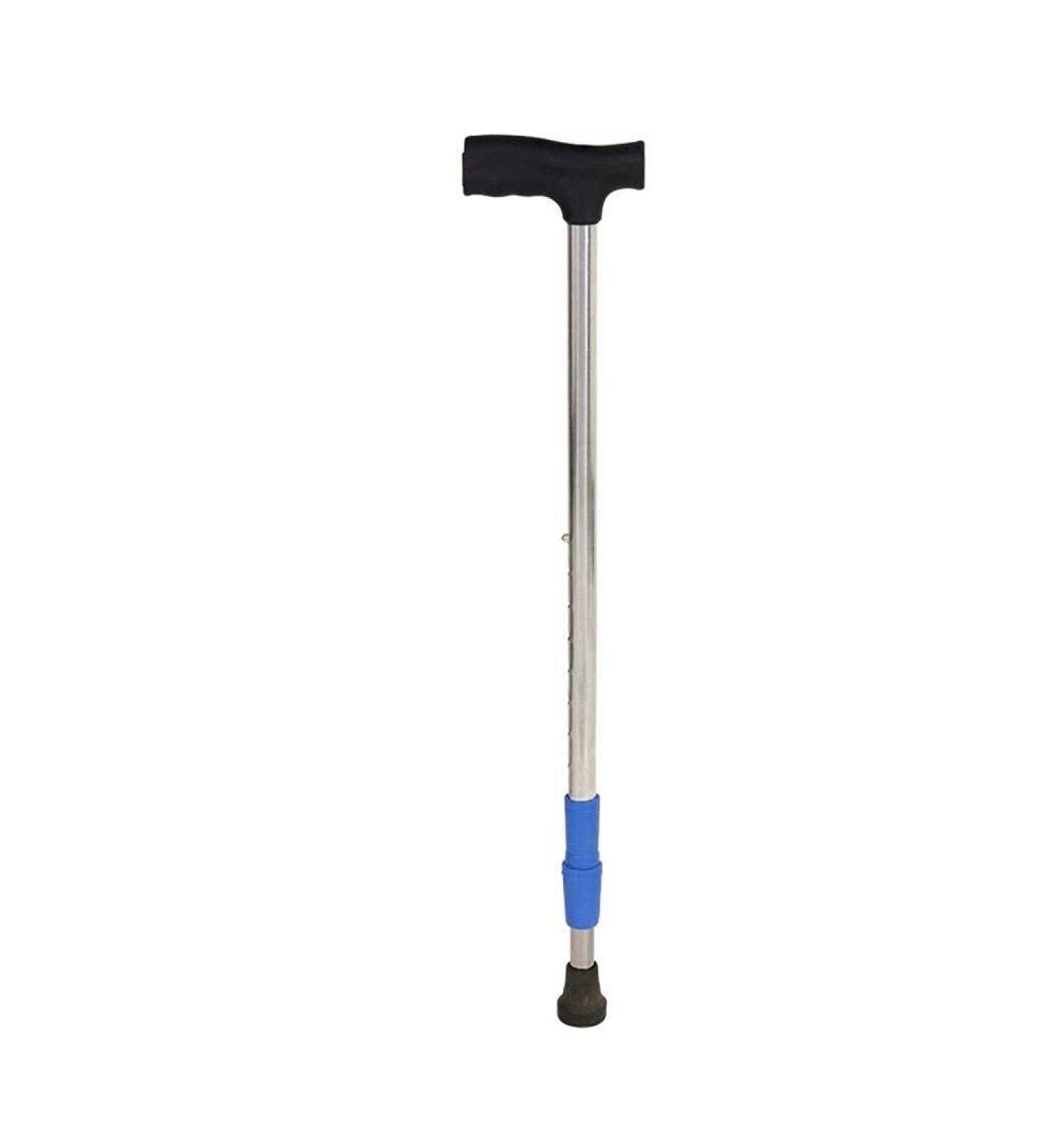 Crutches Can Be Stretched Old Man's Cane Stainless Steel Walking Stick Non-Slip Walking Stick with Hospital Family - Buy Online on GoSupps.com