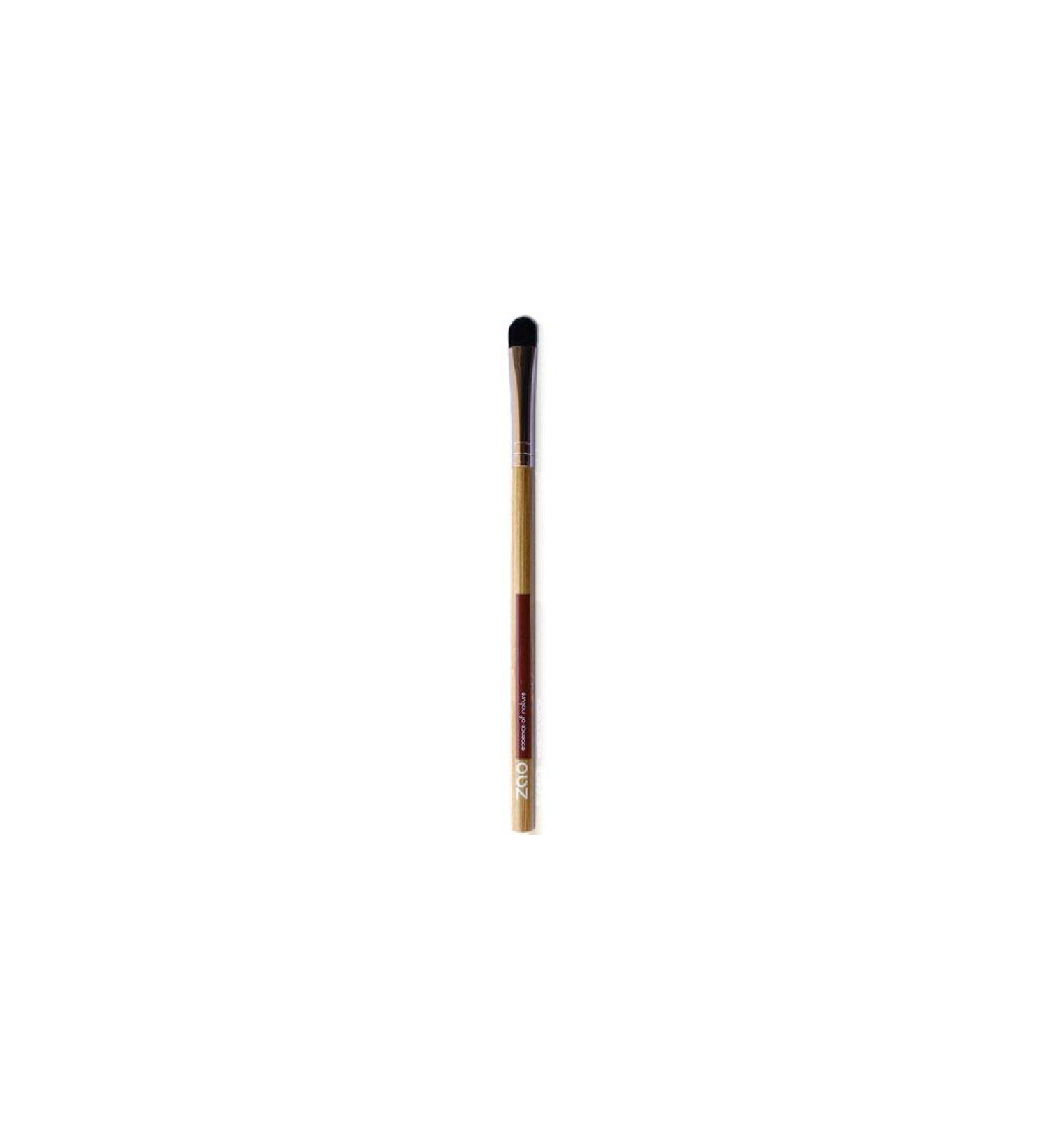 ZAO flat eye shadow brush (shading brush) makeup brush made of bamboo for natural cosmetics