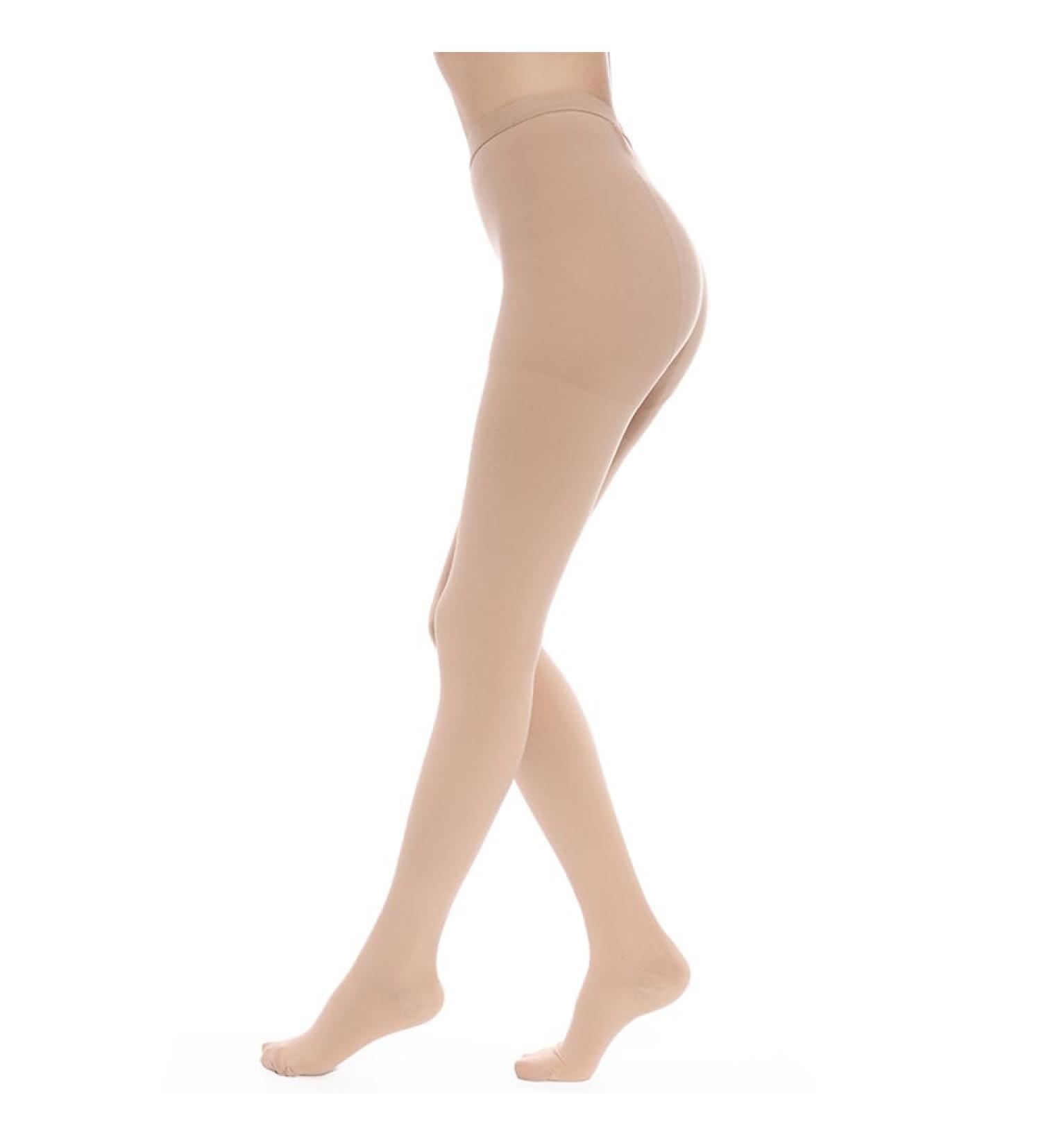 QIRUIRED Medical Compression Pantyhose 23-32mmHg - Closed Toe Graduated Support Tights for Women & Men - Beige XL - Buy Online on GoSupps.com
