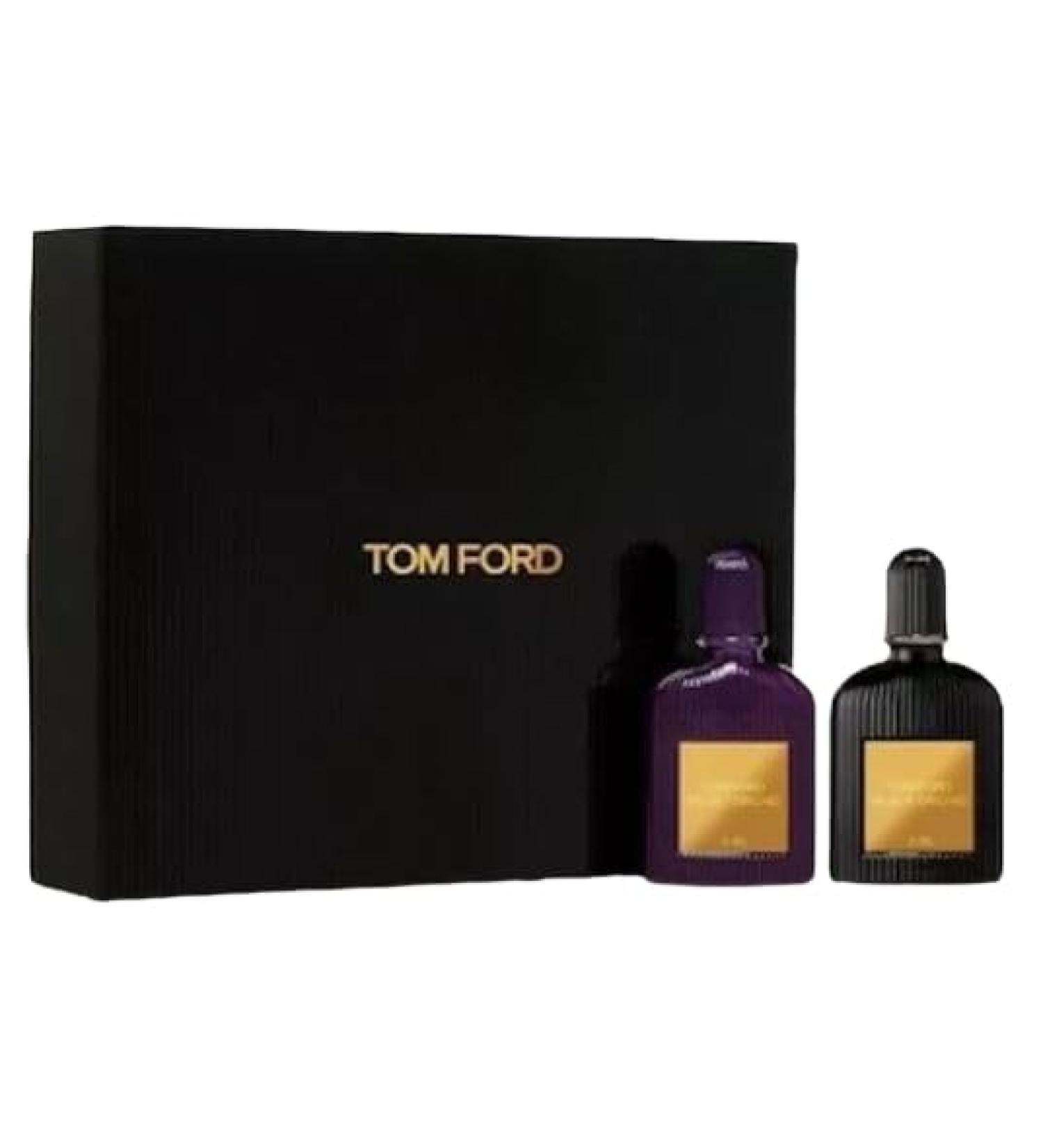 Tom Ford Collection Set Black Orchid Eau De Parfum and Velvet Orchid Eau De Parfum 0.14 fl oz / 4ml each