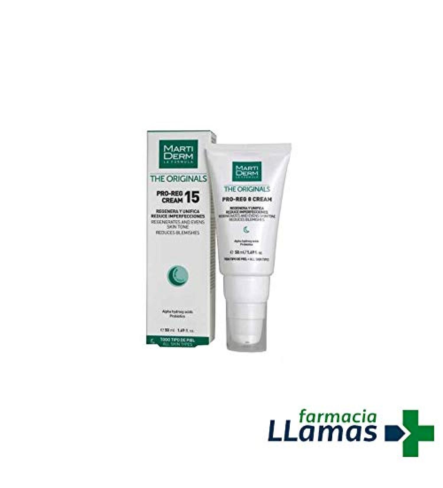 MARTIDERM PROREG CREAM 15 REGENERATION AND UNIFICA 50 ml