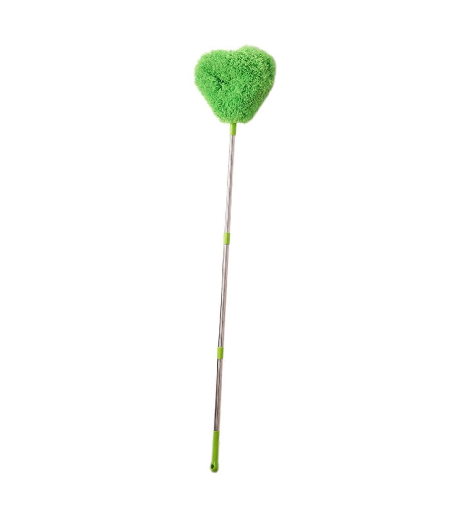rumoe Retractable Duster Stainless Steel Long Handle Dusting Brush Car Household Cleaning Tools Easy Install Green - Buy Online on GoSupps.com
