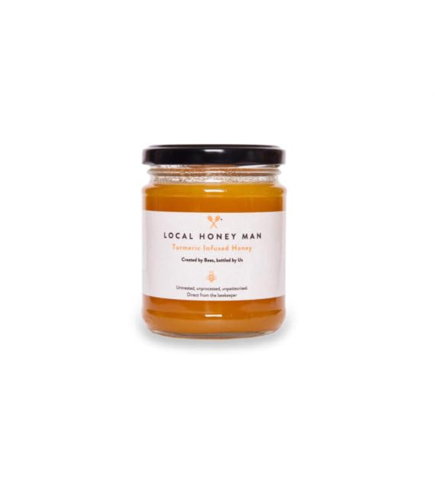 Local Honey Man Turmeric Infused Honey 340 g - Buy Online on GoSupps.com