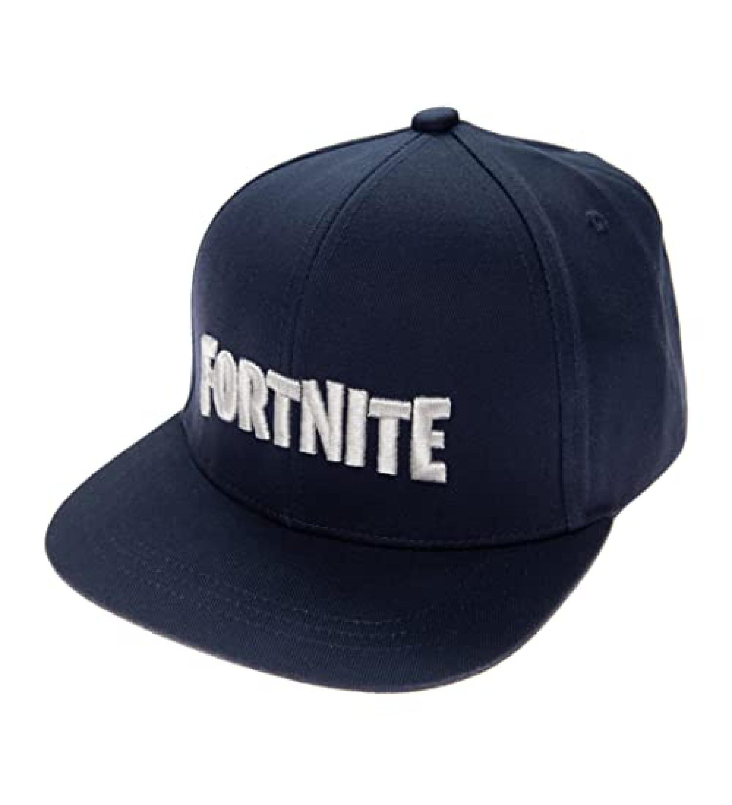 Boys FORTNITE Baseball Cap | Quality Navy Flatbrim Hat for Kids - Buy Online on GoSupps.com