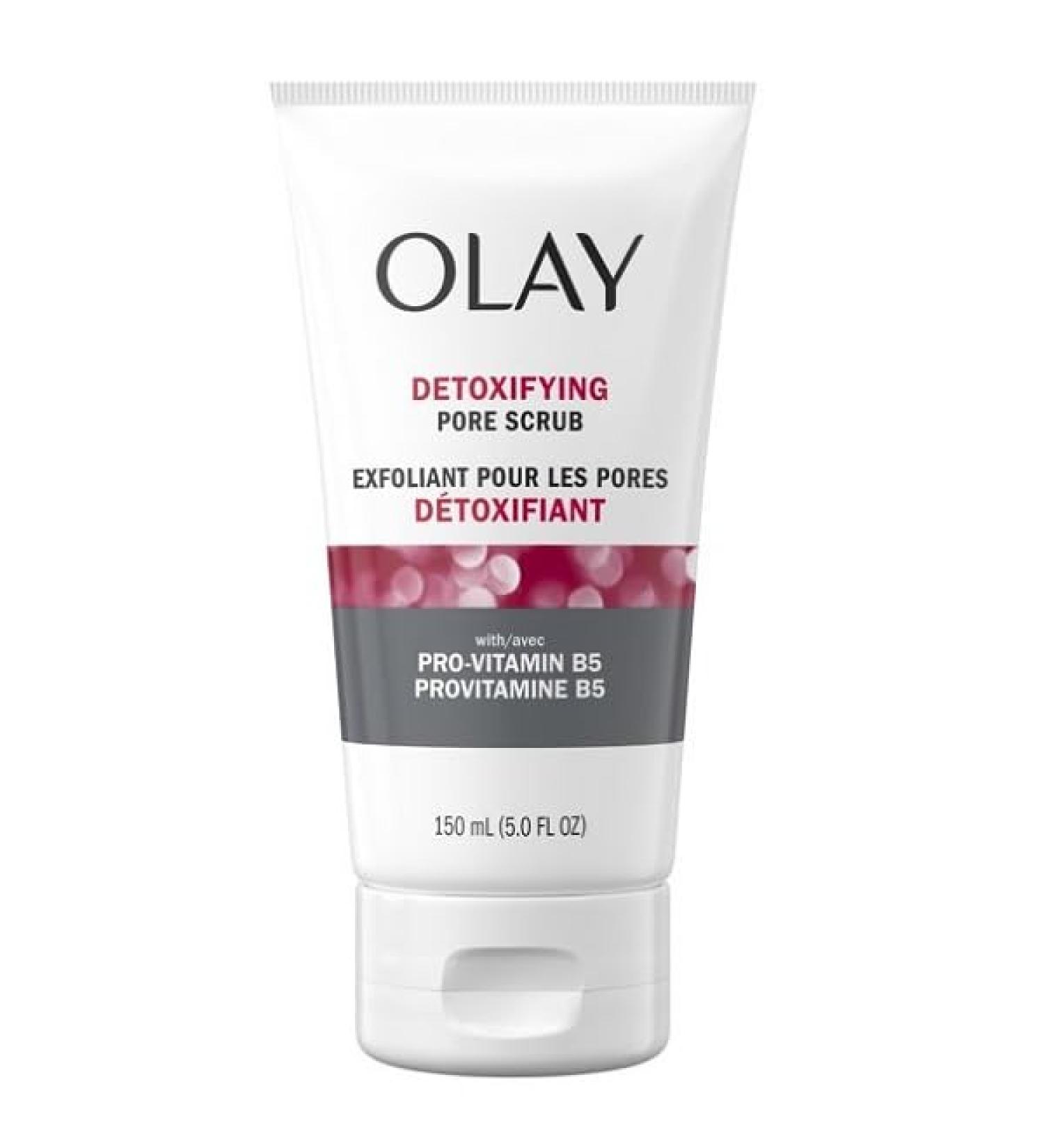 Ol ay Skincare Regenerist Detoxifying Pore Scrub - Gentle Facial Cleanser for All Skin Types 5.0 fl oz - International Shipping Available - Buy Online on GoSupps.com