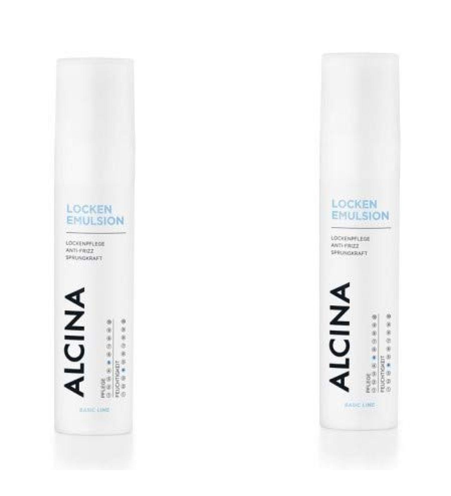 Alcina Curl Emulsion 2 x 100ml Unscented 100 ml (Pack of 2)