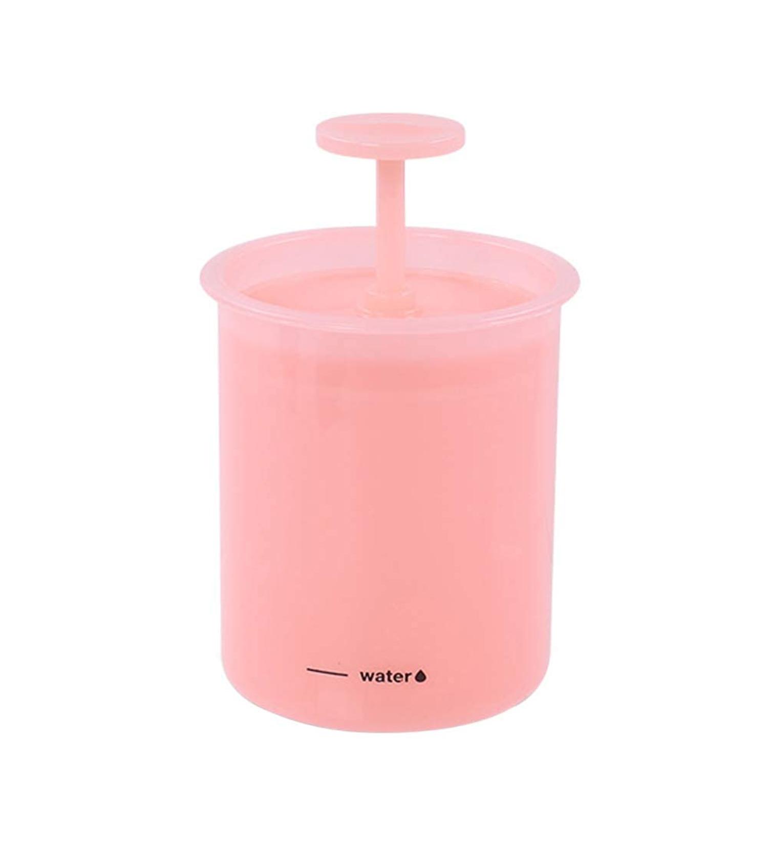 1Pc Face Cleanser Tool - Pink Shower Bath Shampoo Foam Maker | Gentle Facial Cleaning Cup for Travel & Home - Buy Online on GoSupps.com
