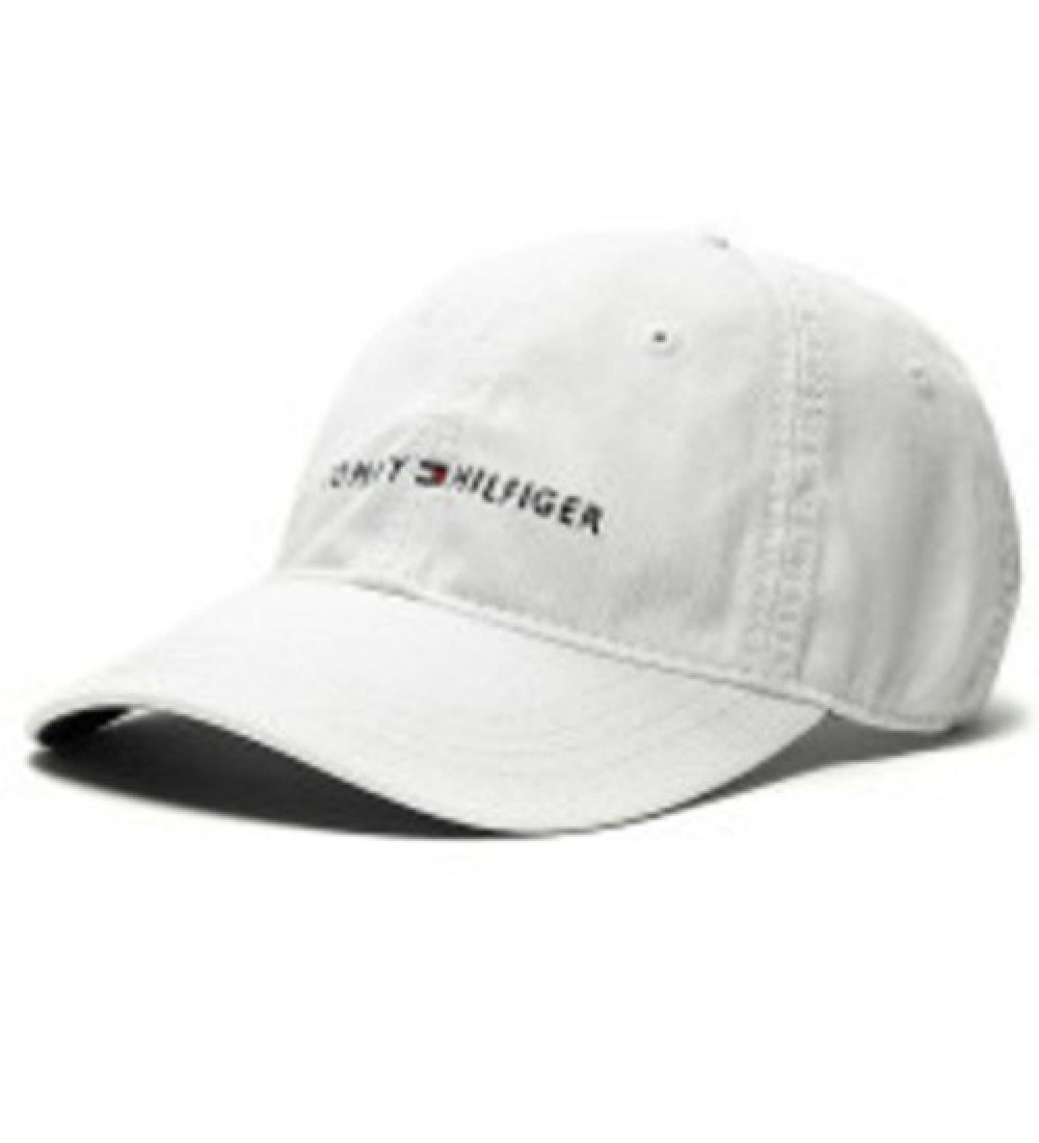 Tommy Hilfiger Baseball Cap (WHITE 100 HILFIGER)