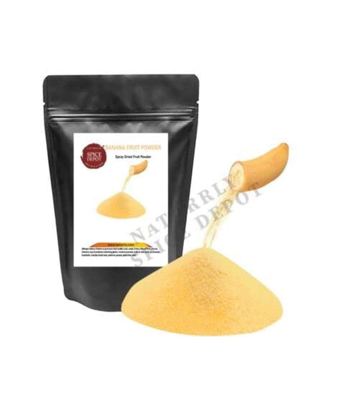 Banana Fruit Powder Dried | Dried Fruit Powder | Spray Dried Powder | Premium Quality (100 Gram) - Buy Online on GoSupps.com