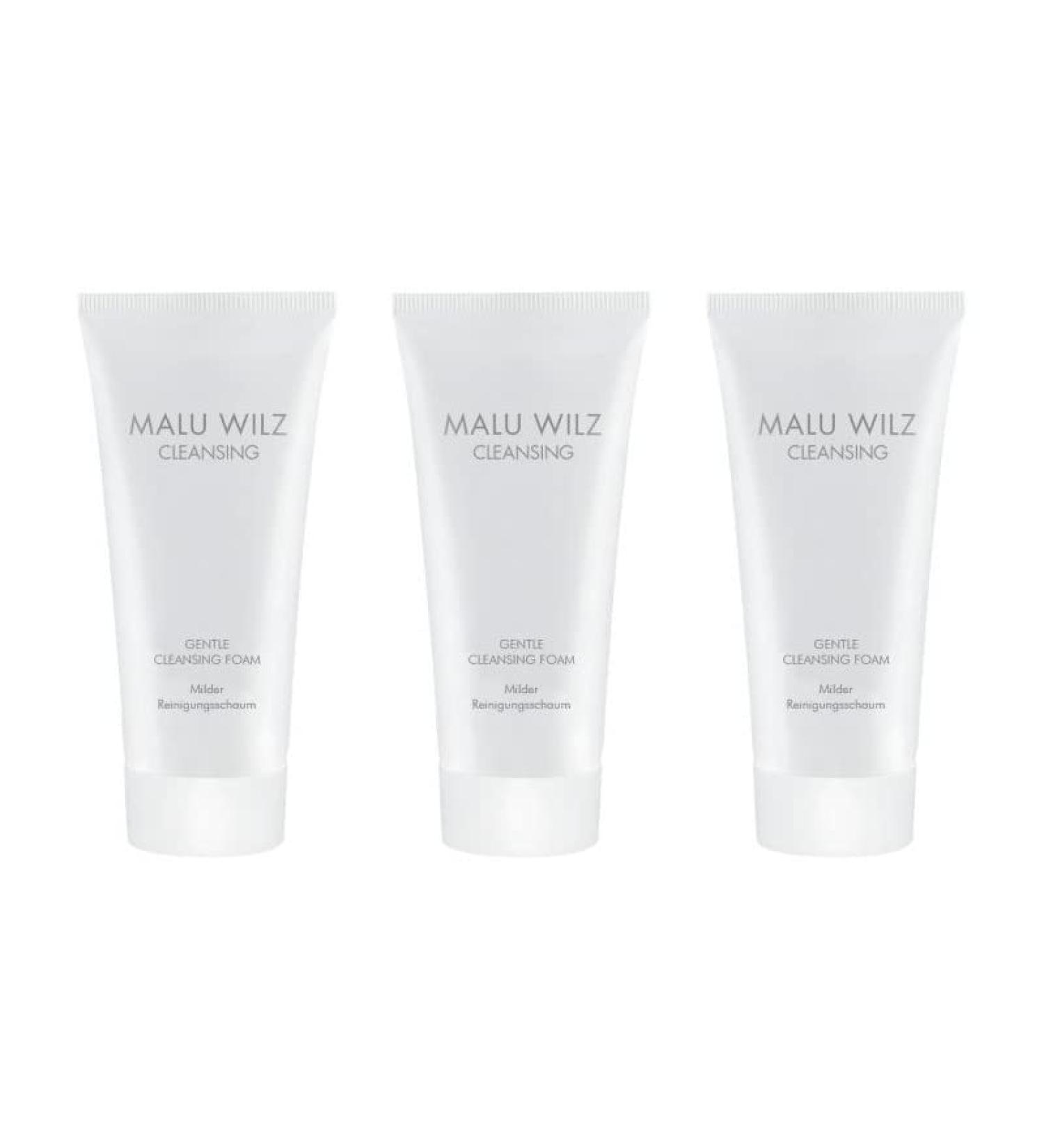 Malu Wilz Malu Wilz Gentle Cleansing Foam 3 x 75 ml