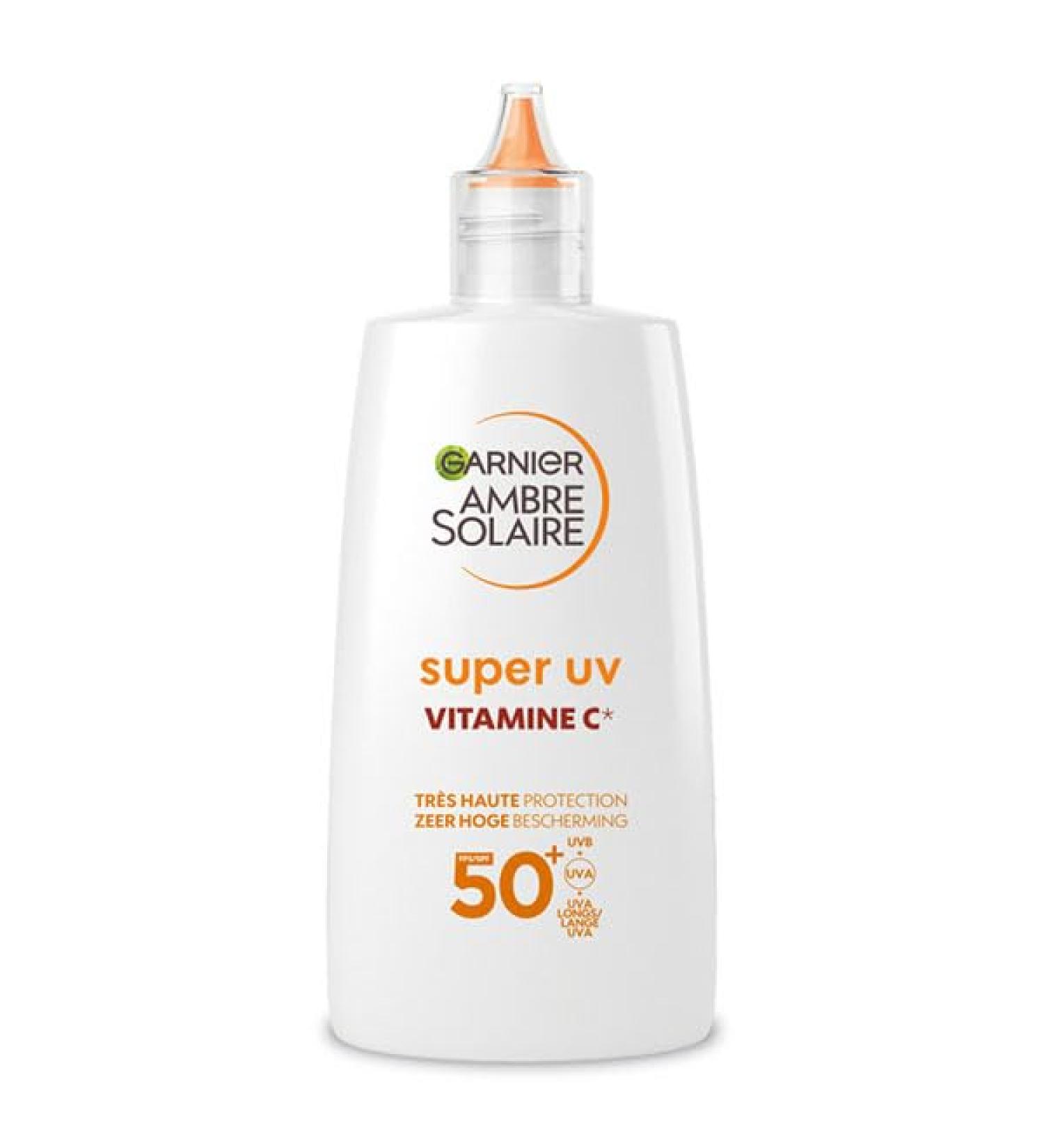 Garnier Amber Solar Super UV Vitamin C Anti-Stain Fluid SPF 50+ 40ml