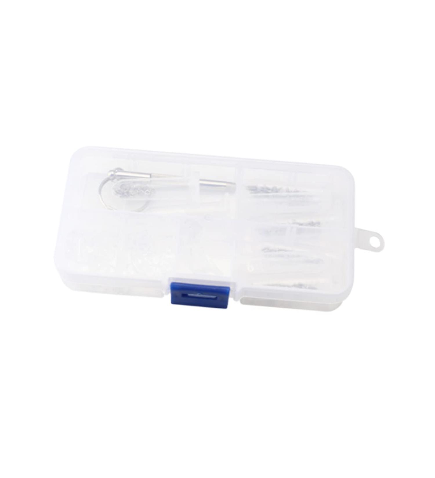 Healeeved Anti-Glasses Nose Pads Repair Set for Borderless Glasses | Sunglasses Scratch Repair & Maintenance Tool | Miniature Repair Kit with Screws & Hotfix - Buy Online on GoSupps.com