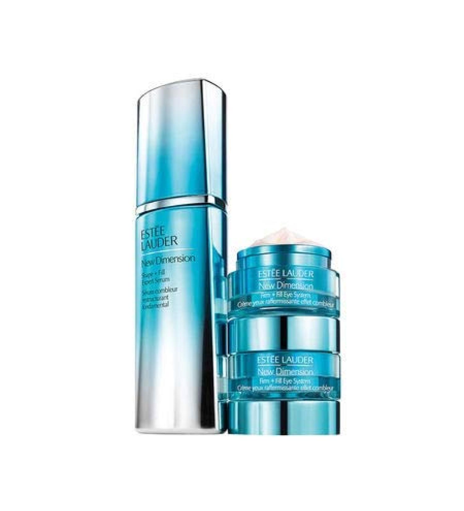 ESTEE LAUDER NEW DIMENSION (SERUM 50 ML + EYES 10 ML) GIFT SET