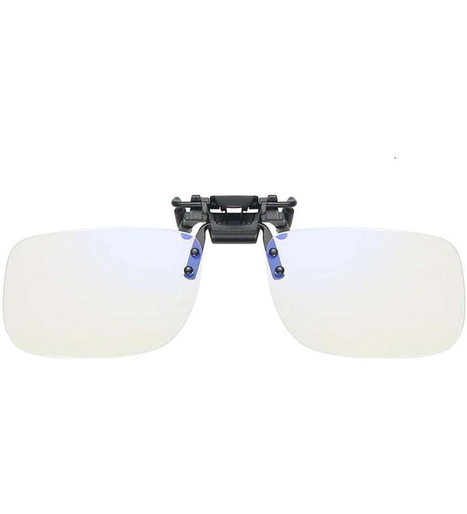 Shop Clip-On Blue Light Blocking Glasses for Tired Eyes | Anti-Reflective & Comfortable Fashion Accessory - Buy Online on GoSupps.com