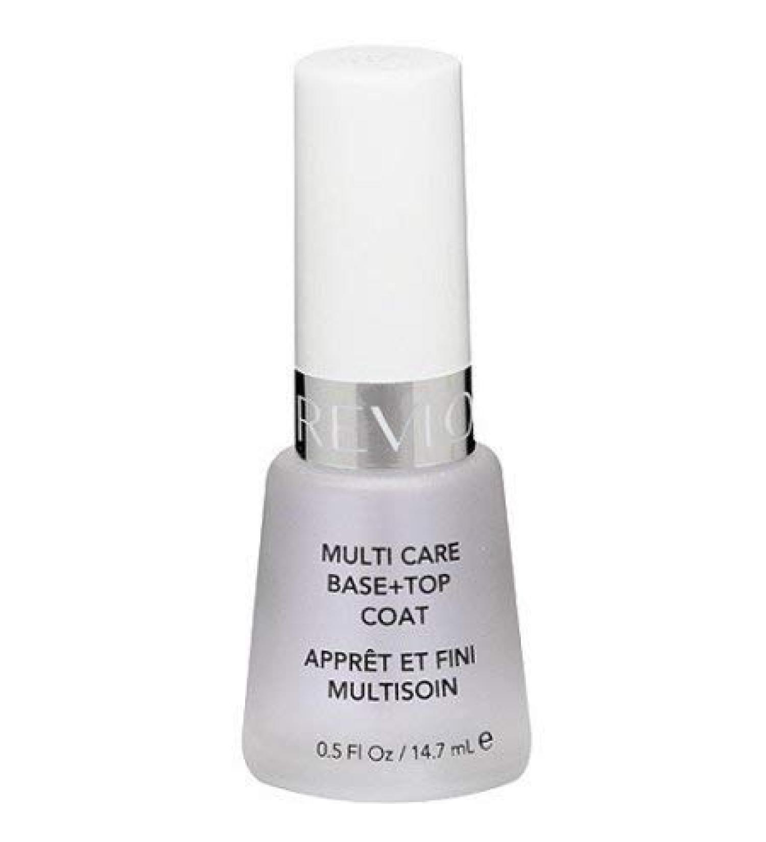 Revlon Multicare Base+ Top Coat Nail Polish 0.5 Fl Oz