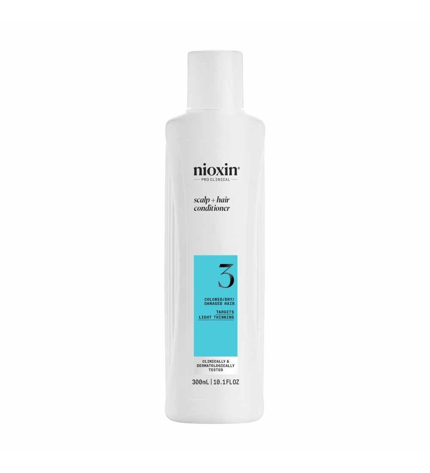 Nioxin System 3 Conditioner for Colored Thinning Hair Conditioner for colored thinning hair 300ml - Buy Online on GoSupps.com