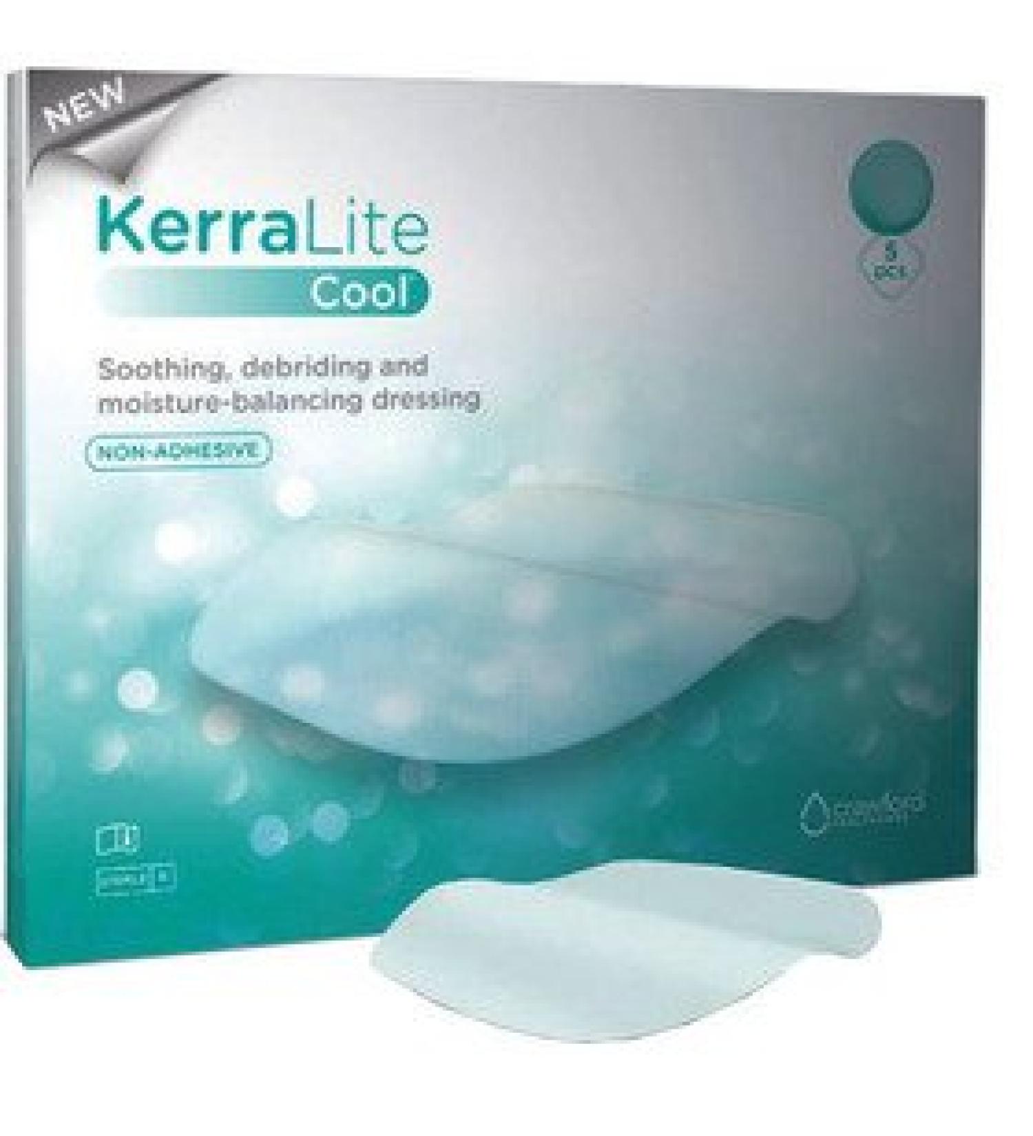 Kerralite Cool Dressing 6cm x 6cm - Non Adhesive (x5) 34 Pairs
