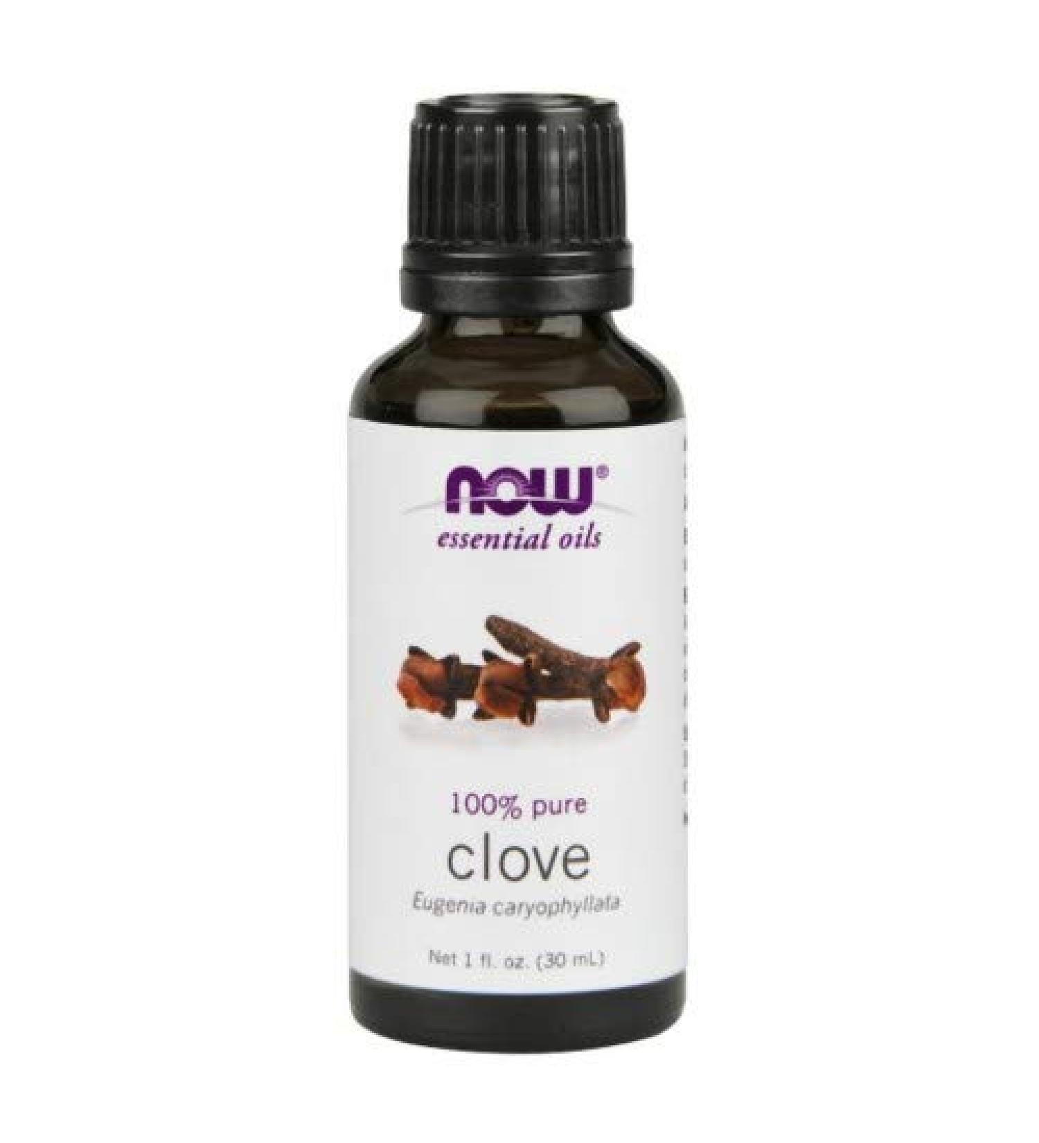 Now Foods Lot de 4 flacons d'huile de cloche 30 ml
