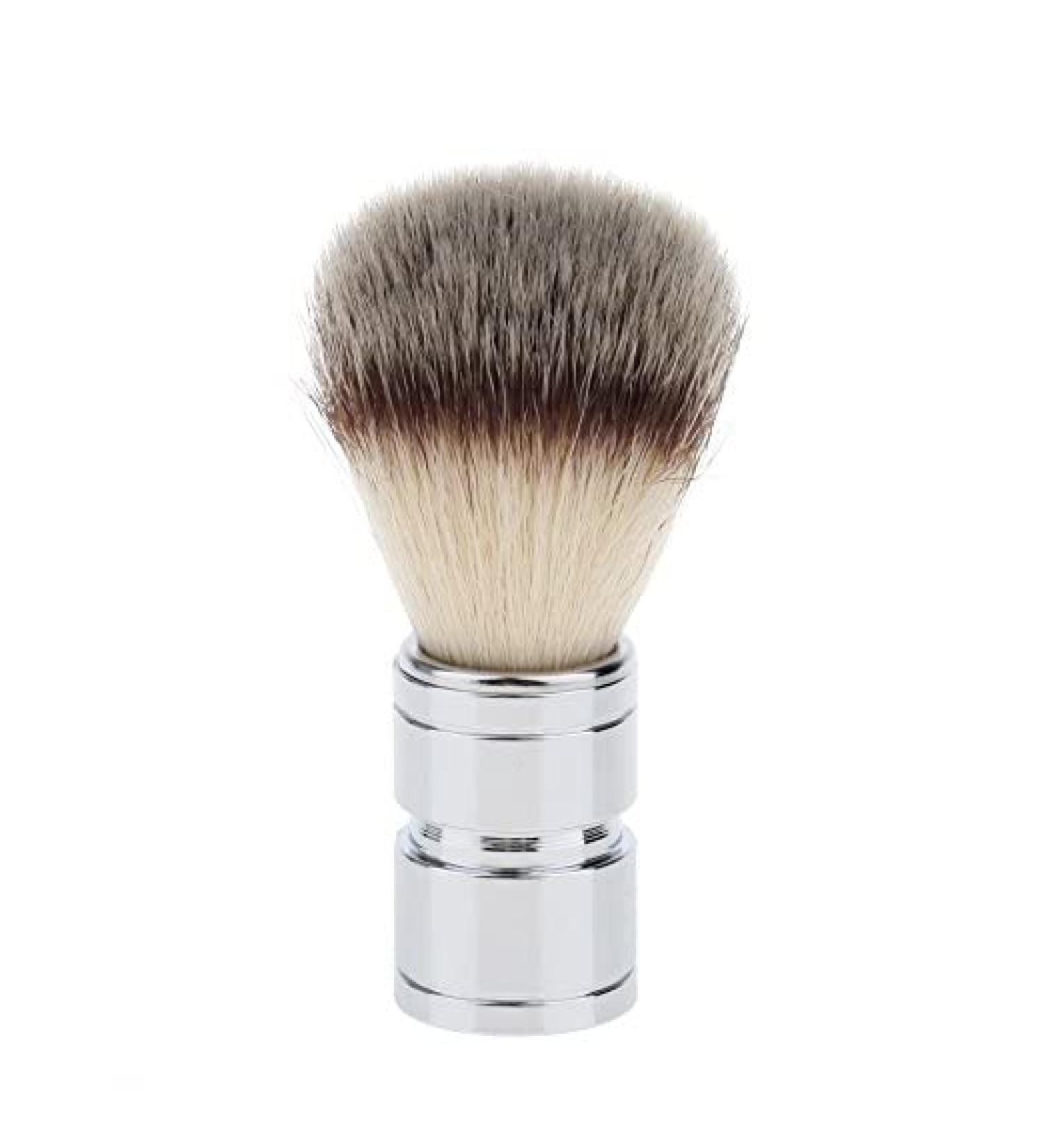 CSB Synthetic Shaving Brush - Nylon Brush Knot Chrome Metal Handle Heavy - Shaving Brushes for Men