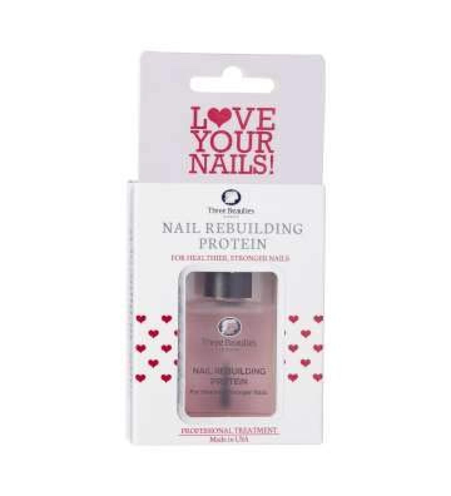 NAIL REBUILDING PROTEIN by Three Beauties of London - 14.8ml - Buy Online on GoSupps.com