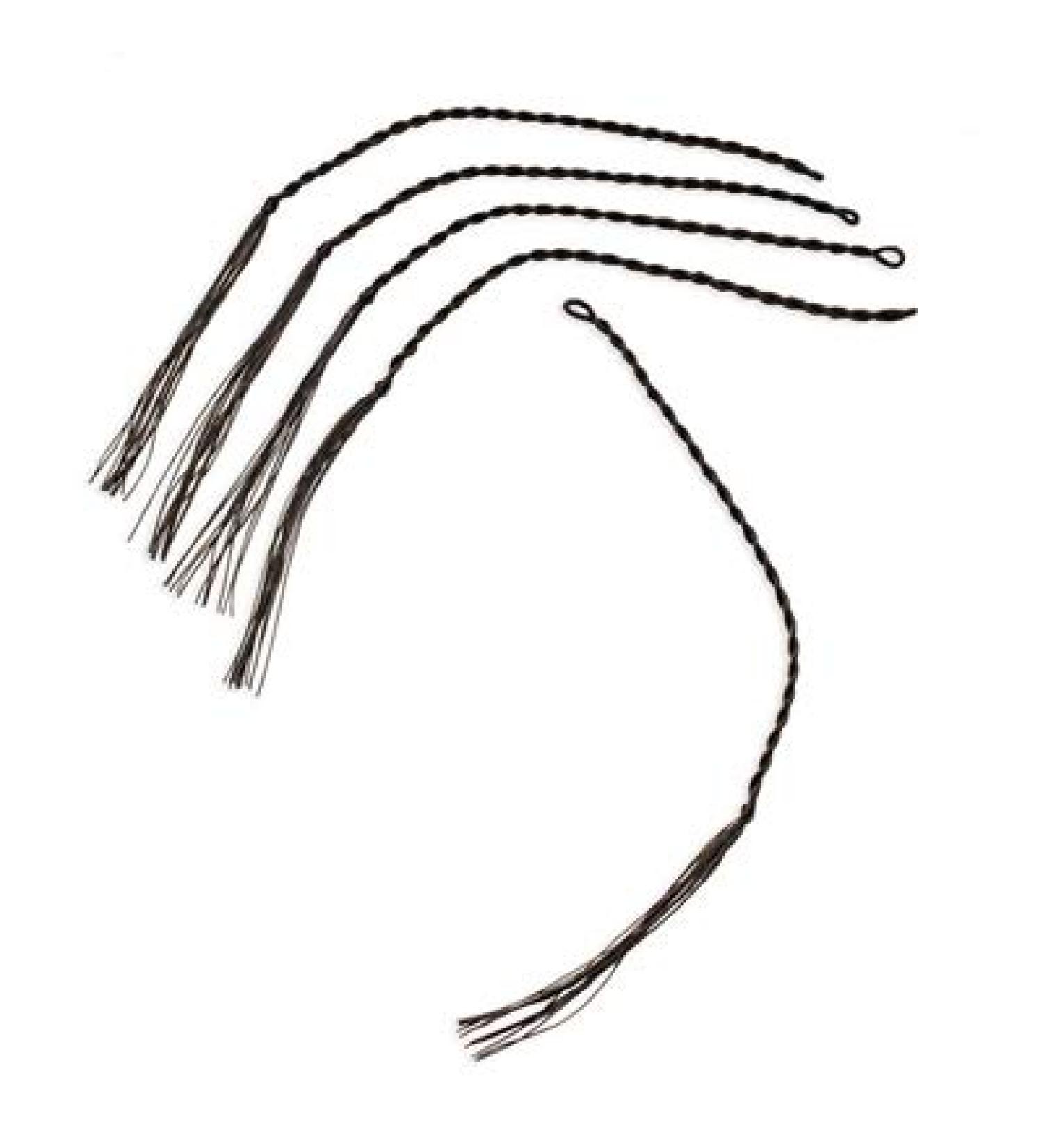 Western Stage Props Replacement Whip Crackers Whip Popper - Pack of 5 | Professional Grade Nylon Hybrid String for Bullwhip or Stock Whip - Buy Online on GoSupps.com