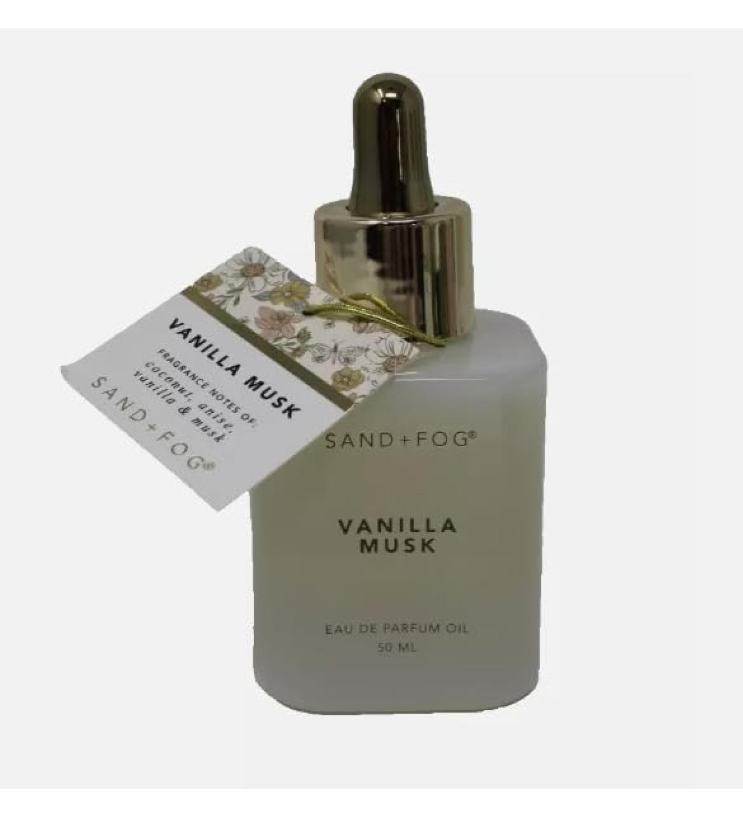 Sand and Fog Vanilla Musk Eau De Parfum Oil 1.7 oz Gold Top