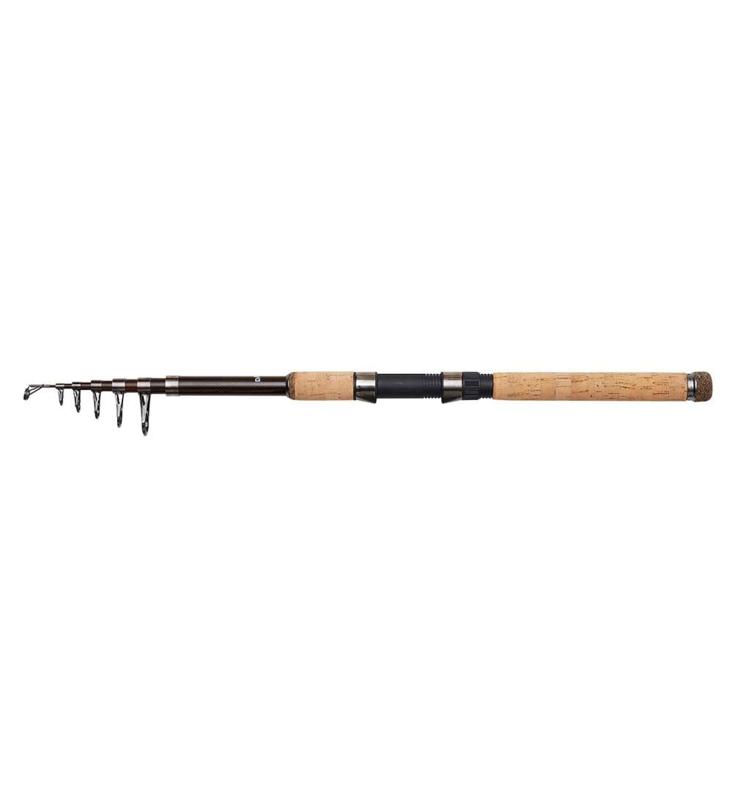 DAM Backbone II Tele fishing rods spinning rods all-round fishing unisex black 2.40m | 60-160g
