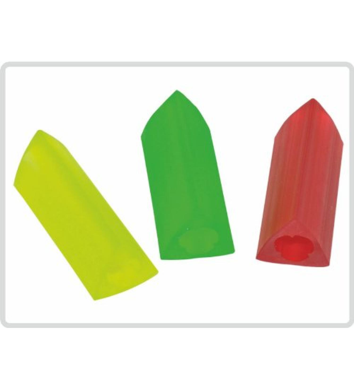 Writing grips Writing grip triangular 3 pieces colorful