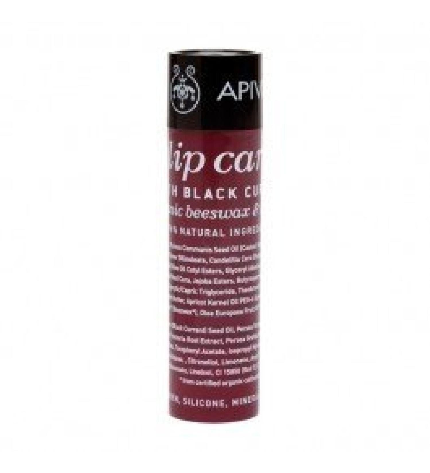 Apivita Lip Care Lipstick With Black Currants (Black Currant)