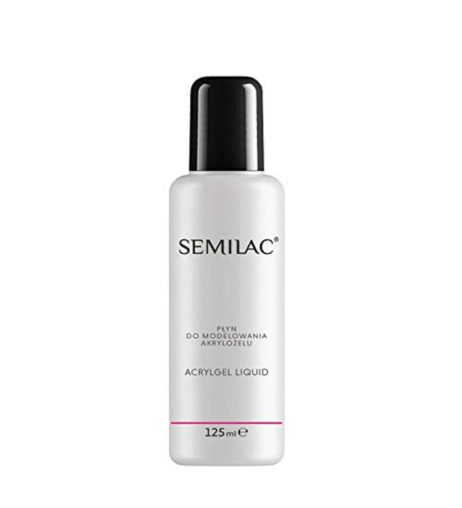 Semilac Acrylic Gel Liquid 125ml modelling liquid for Double Flex Acrylic Gel