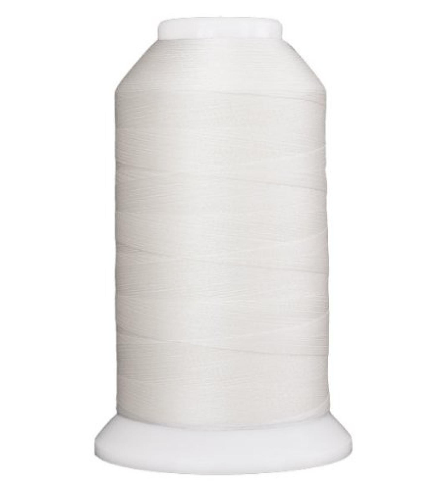 Superior Threads So Fine #401 Snow Polyester Sewing Thread - 3280 yd Cone - Buy Online on GoSupps.com