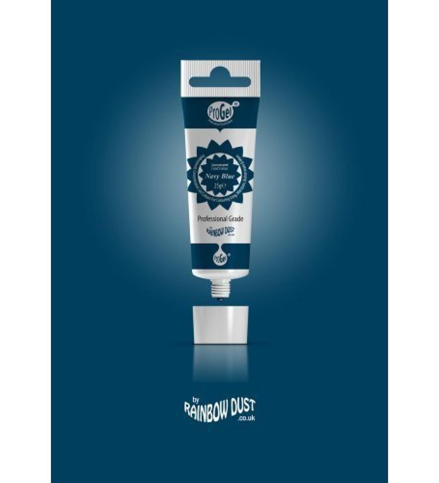 ProGel Concentrated Paste Food Colouring - Navy Blue by RainbowDust