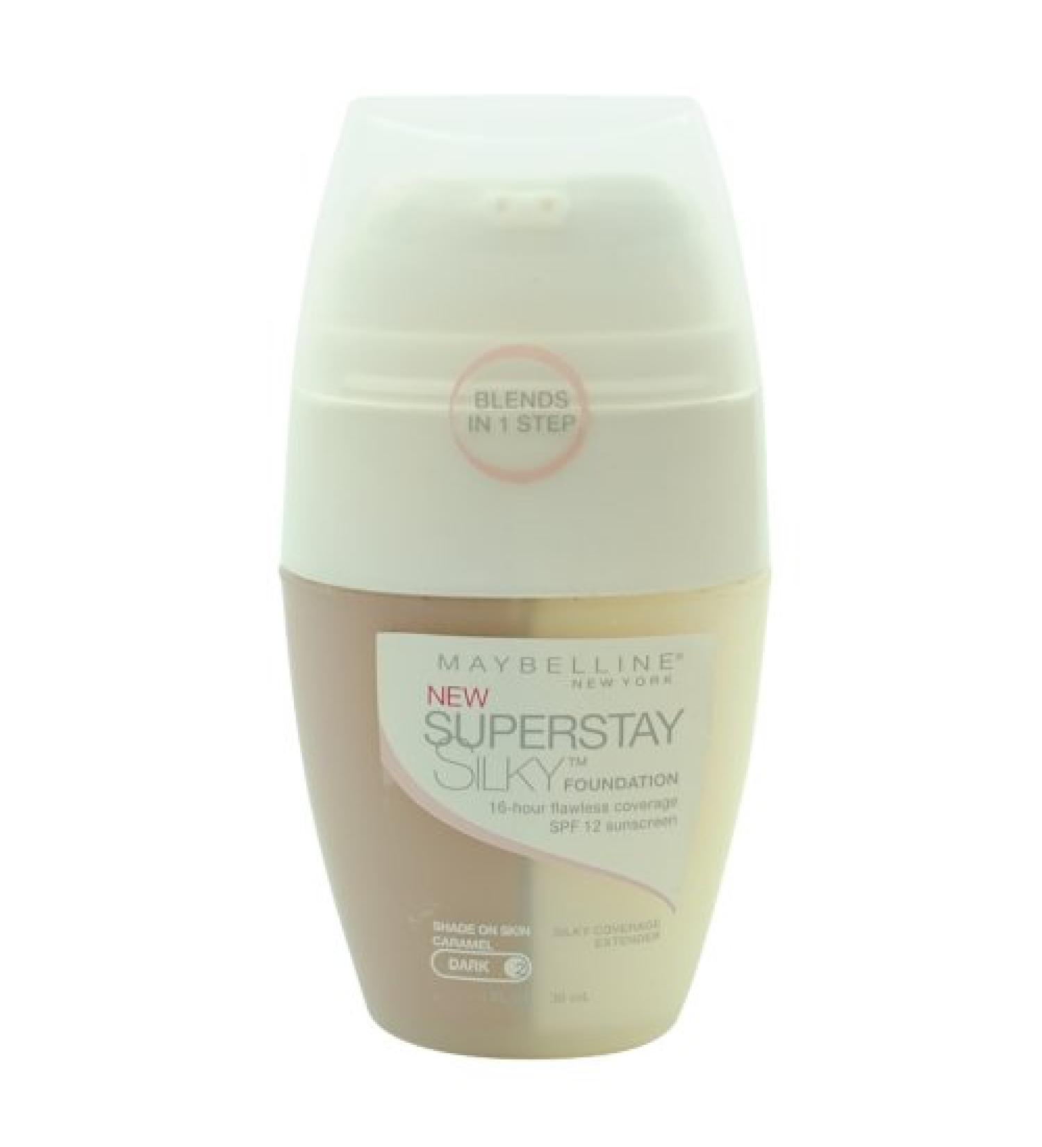 MAYBELLINE SUPERSTAY SILKY FOUNDATION #DARK 2 CARAMEL