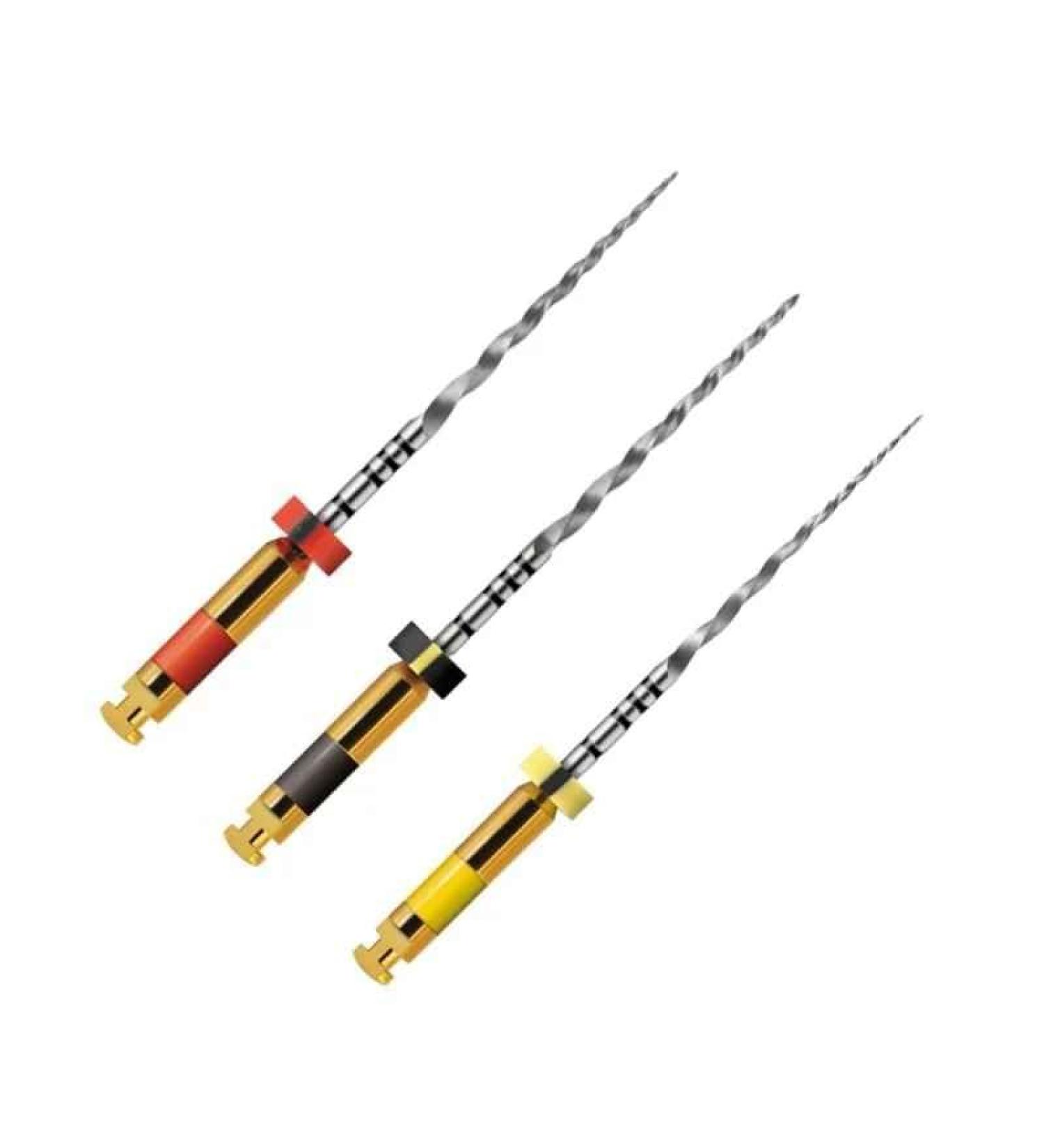 to & Fro Gold Rotary Files 25mm - Pack of 3 (Assorted - T20 T25 T40)