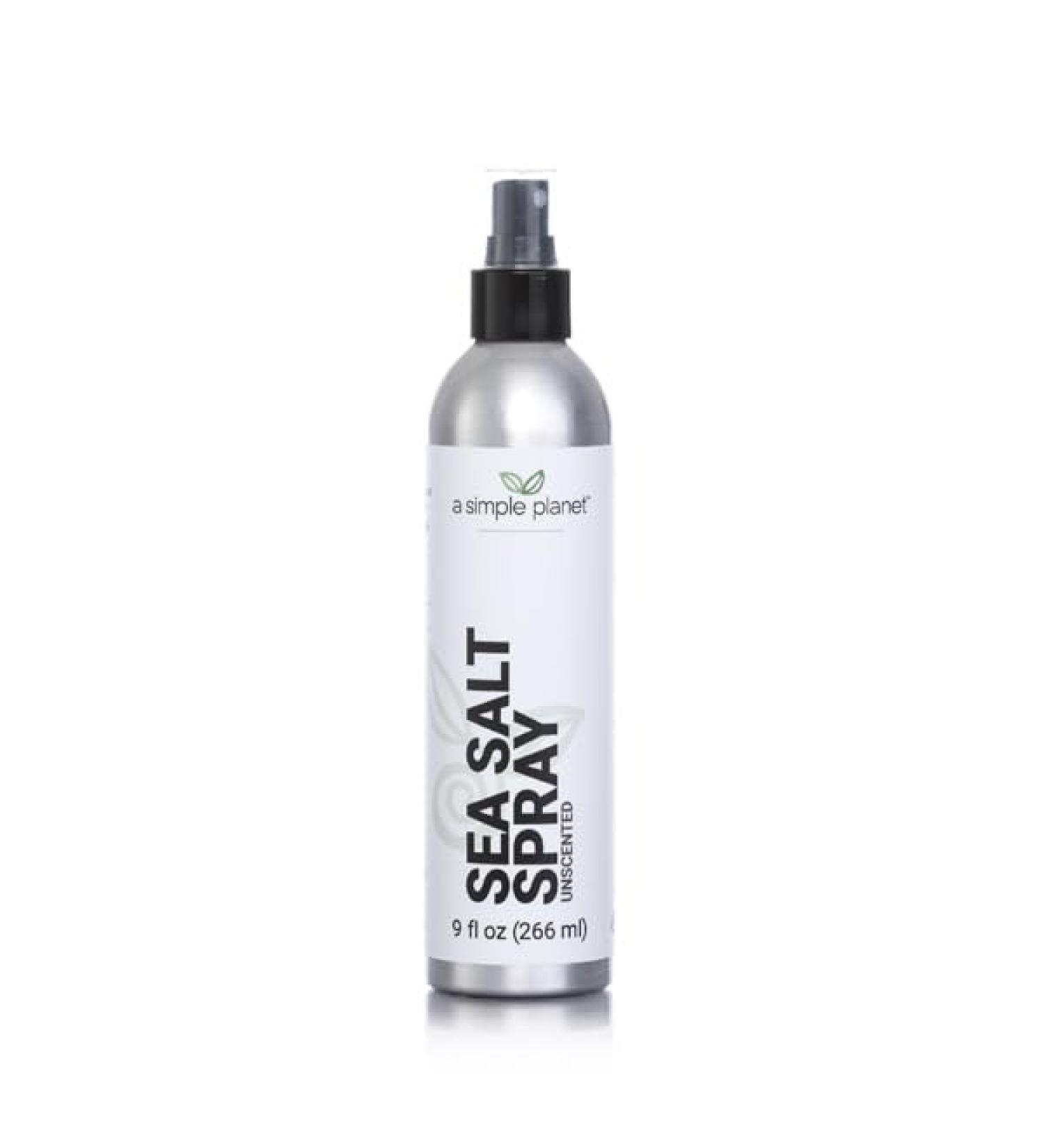Sea Salt Hair Spray (9 Floz Unscented) Unscented 9 Fl Oz (Pack of 1)