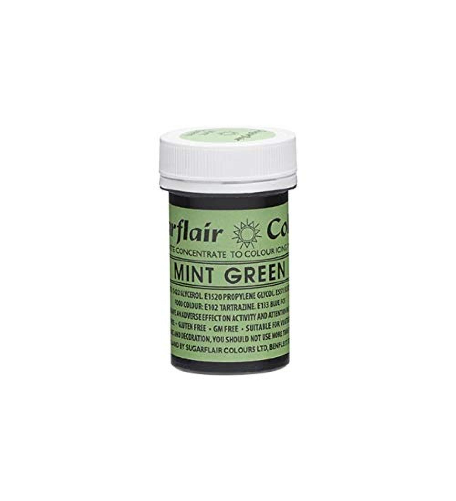 Sugarflair Spectral Concentrated Paste Colour - Mint Green by Sugaflair - Buy Online on GoSupps.com