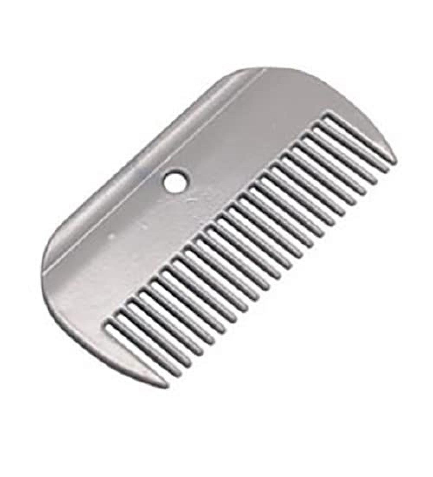 Shires Equestrian - Shires Large Aluminium Comb - Aluminm - Size: L L Silver