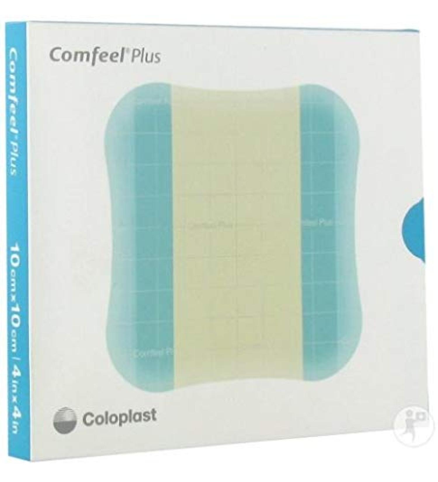 Coloplast Comfeel Plus Ulcer Dressing 4"x4"10/bx 3110