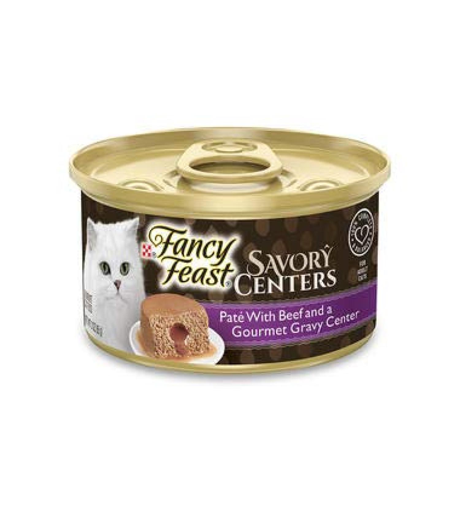 Purina Fancy Feast Savory Centers Gravy - Gourmet Wet Cat Food for Adults - Buy Online on GoSupps.com