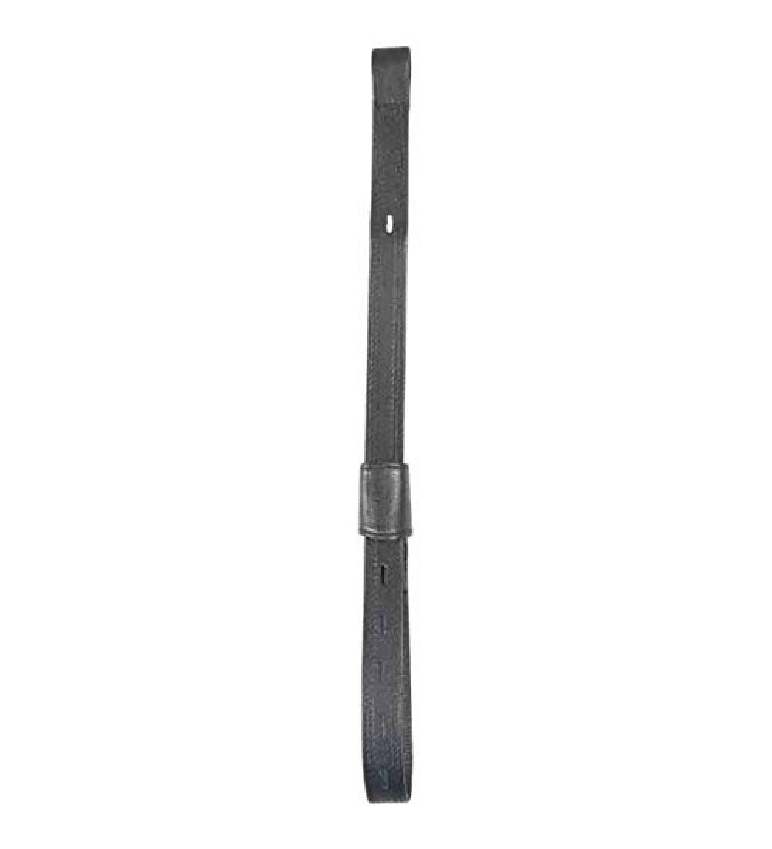 PFIFF 102698 Mono stirrup leathers 'Spike' black 75