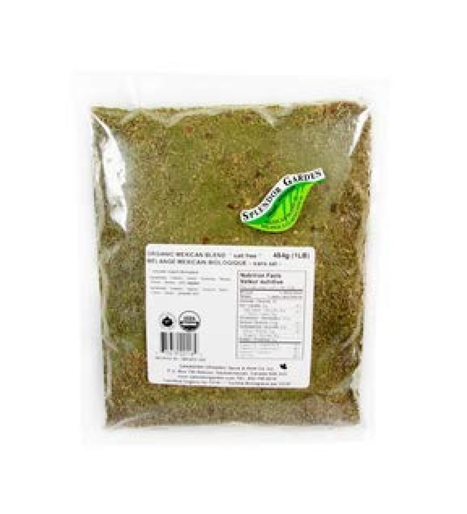 Organic Mexican Blend 'salt-free'