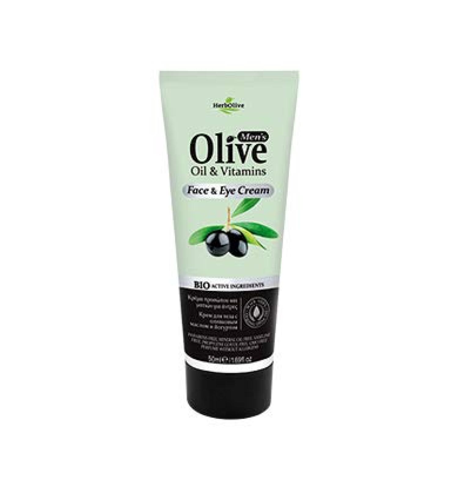HerbOlive Cr me pour le visage et les yeux pour homme 50 ml 40504