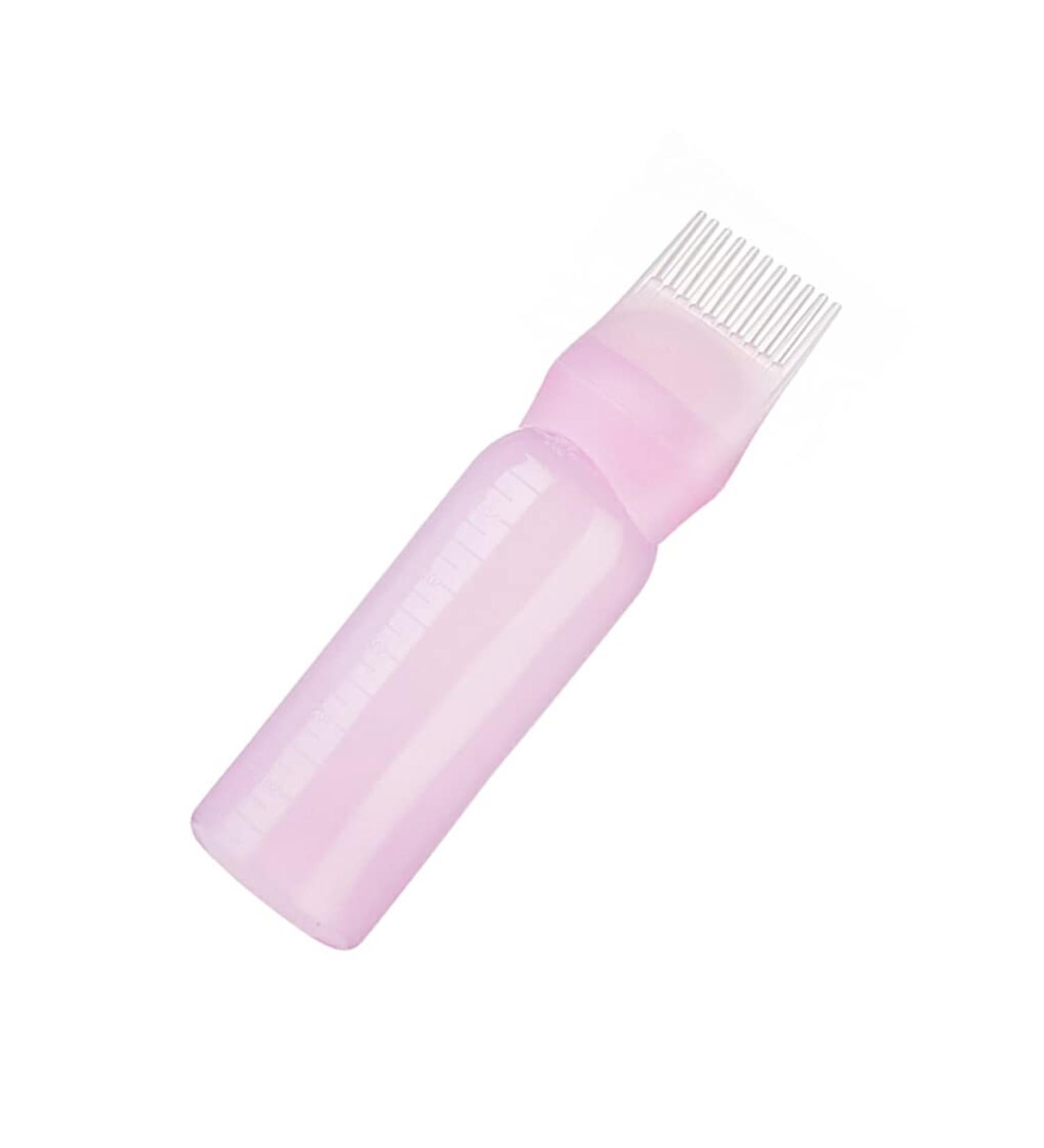 dijiusidy Root Comb Applicator Bottle with Graduated Scale Reliable Hairstyling Tool Scalp Coloring Dyeing Supplies for Home Salon No.2 - Buy Online on GoSupps.com