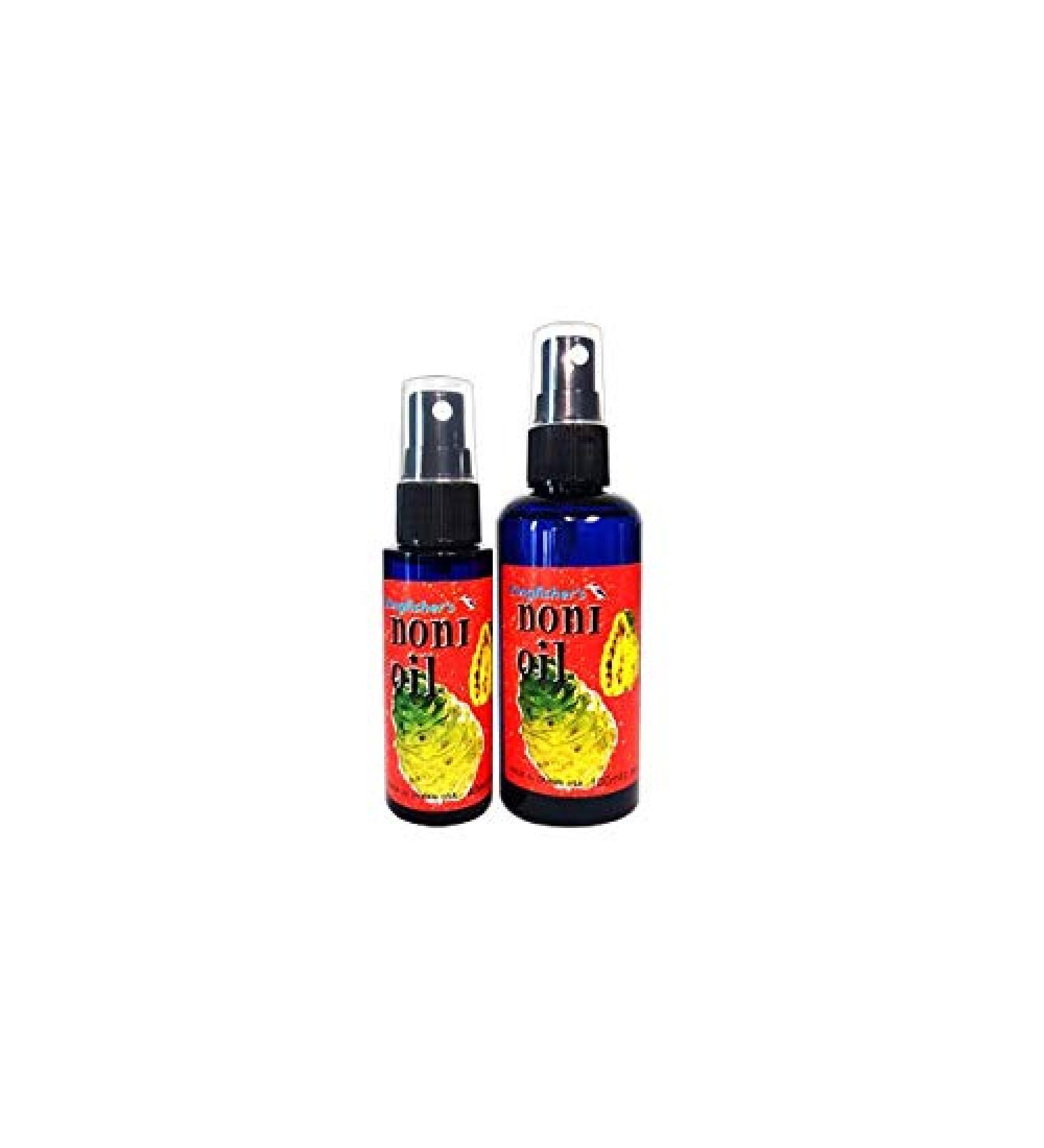 Kingfisher's Noni Oil Made from Organic Noni Fruit & Extra Virgin Coconut Oil Ideal for Dry Skin (Elbows Heels Knees) Anti-aging Face Oil Nourishing Scalp Oil Massage Oil 40ml and 100ml - Buy Online on GoSupps.com