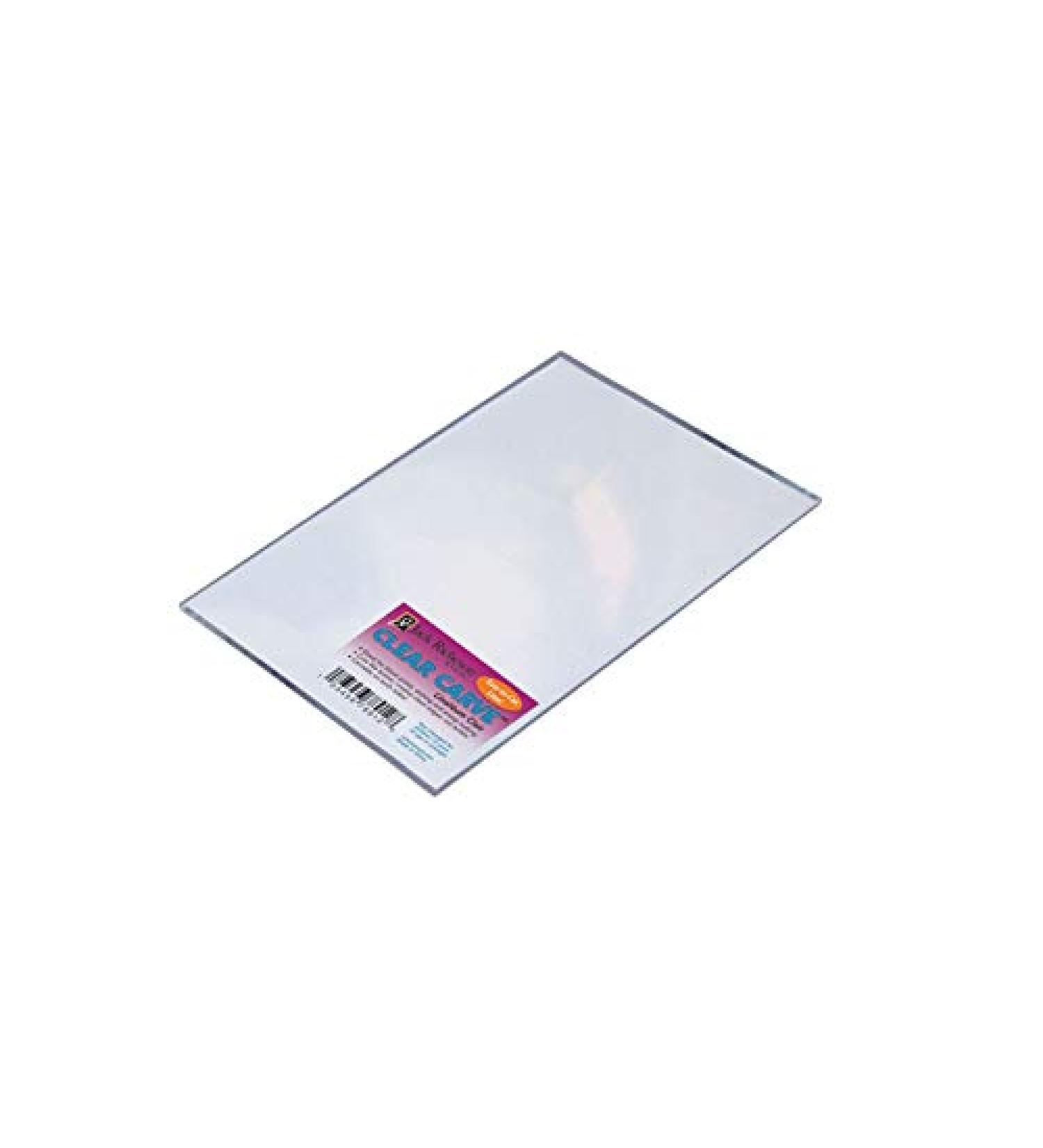 Jack Richeson 1465590 Flexible Linoleum Carve, 5" x 7" Size, Clear