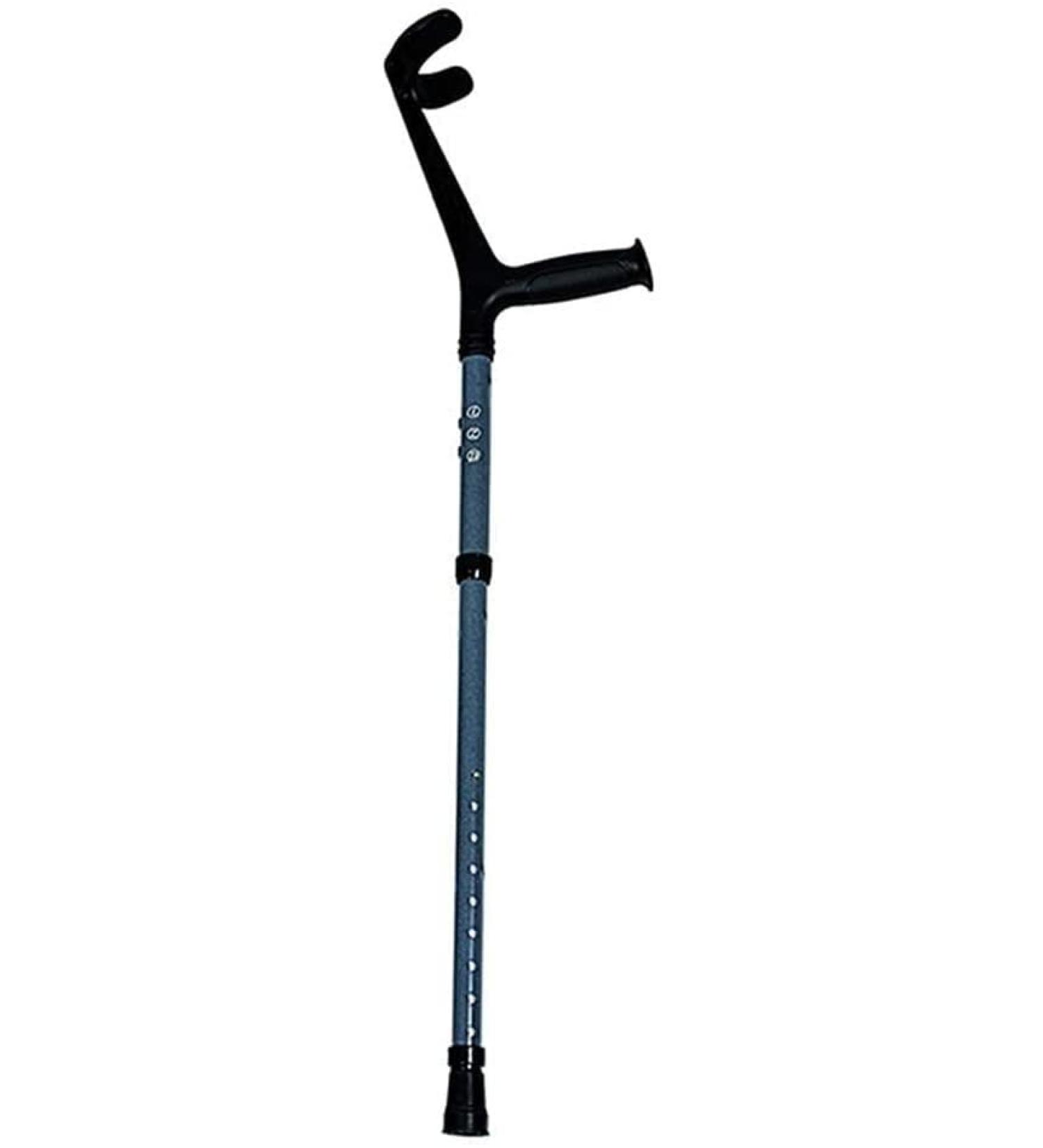 PSMPENG LRVTREC Forearm Crutches Adjustable Crutches Underarm Cruciform Fracture Height Adjustable Anti-Cane Foldable Lightweight Arm Crutch - Buy Online on GoSupps.com