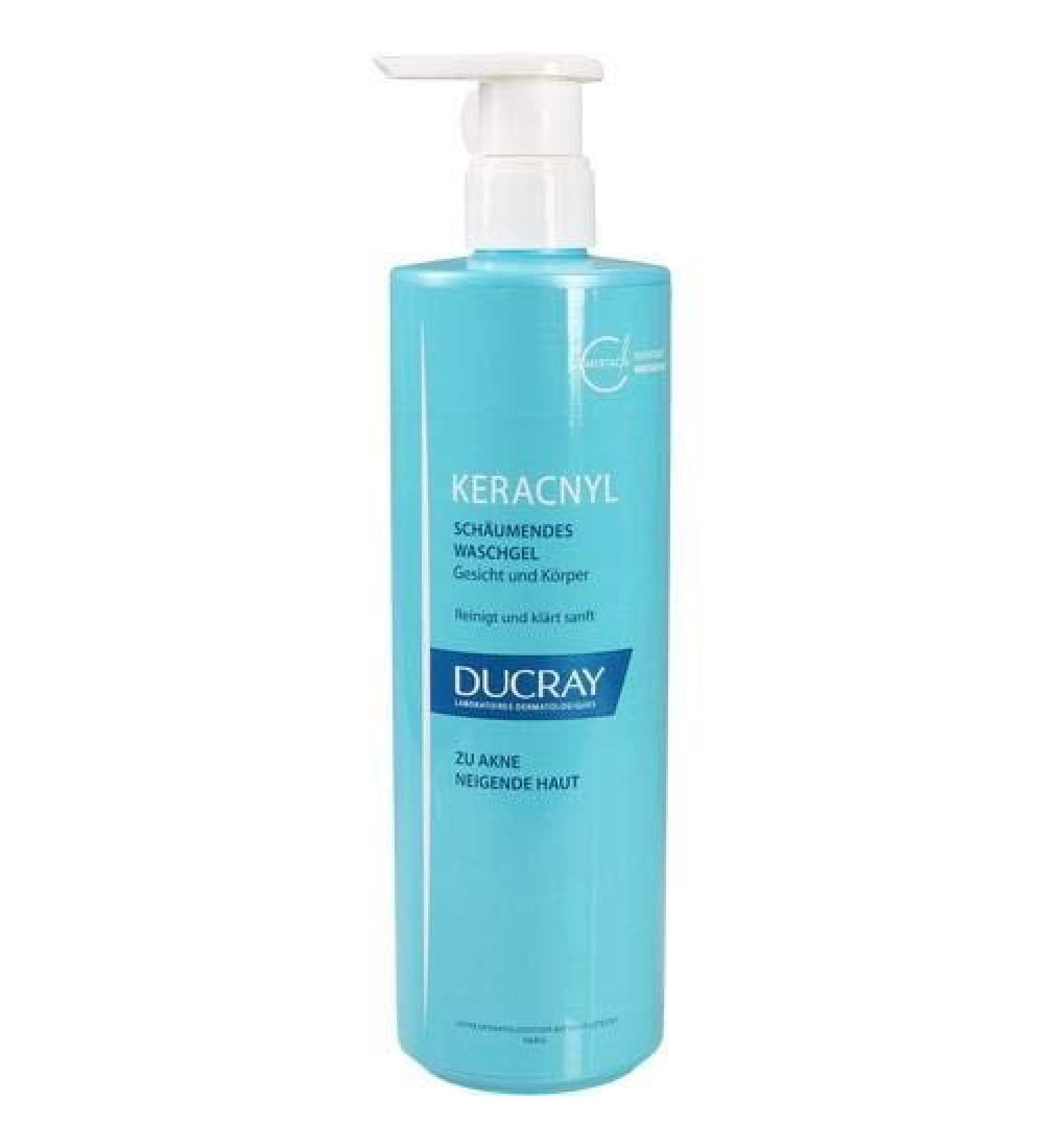 Ducray Keracnyl Cleansing Gel 400ml