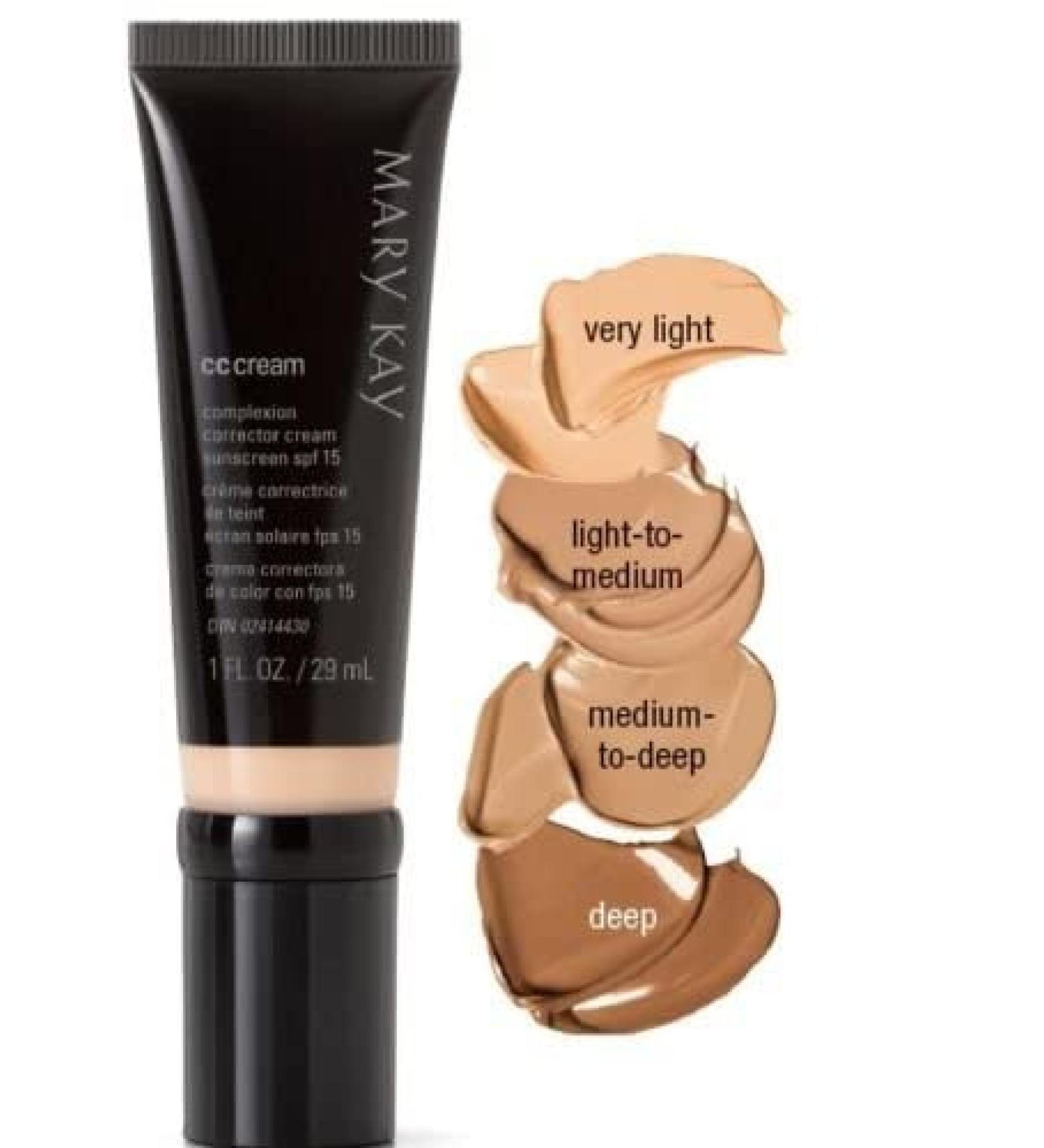 Mary Kay CC Cream SPF 15 Deep - Sunscreen Broad Spectrum for Complete Coverage - Buy Online on GoSupps.com