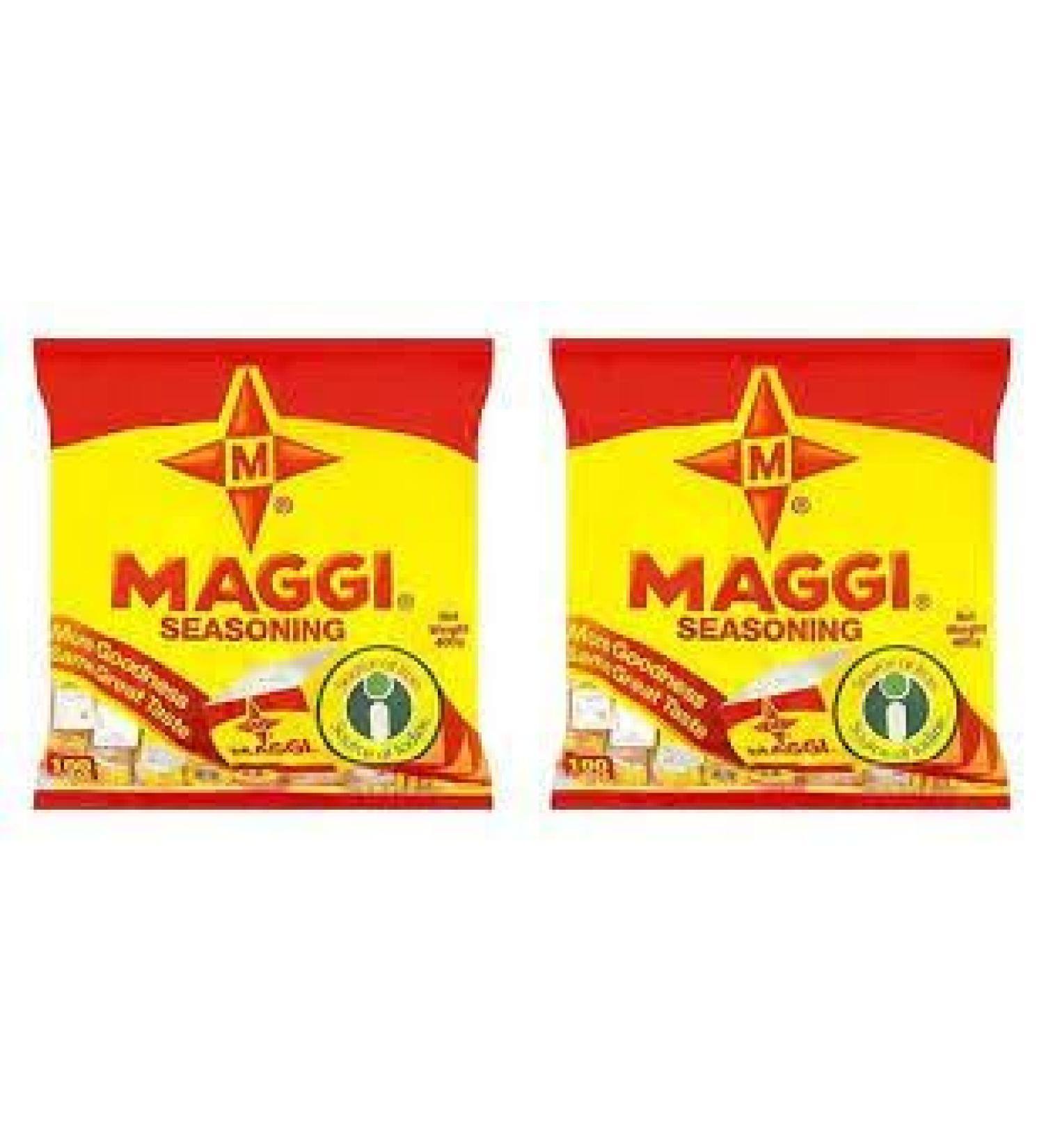 Maggi Nigerian Star Seasoning Cubes 400gm x 2 - Authentic Flavor Enhancer for Rich Nigerian Flavour - Versatile Cooking Companion - Buy Online on GoSupps.com